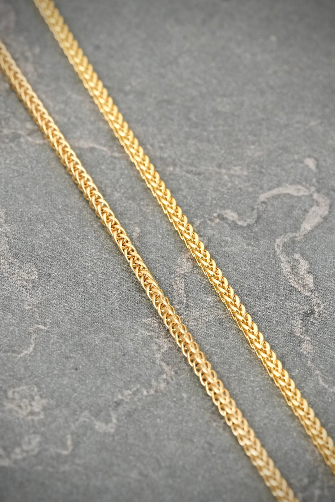 Cadena Franco 3.7gr / 60cm / 1.4mm — Oro Amarillo