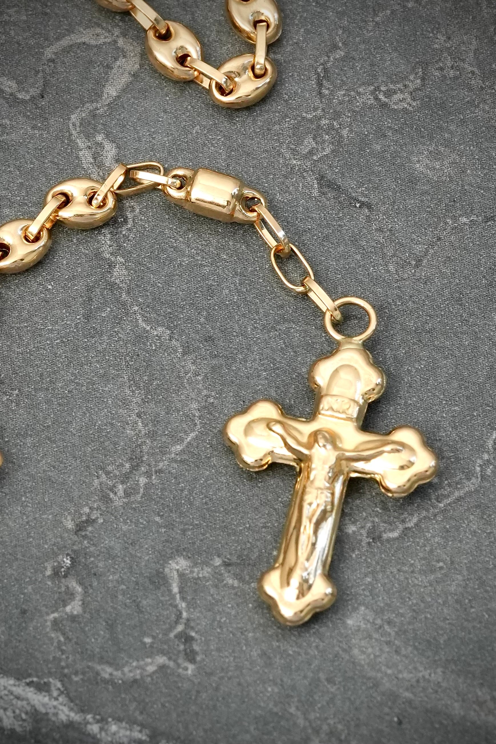 Rosario gc virgen de la milagrosa 9gr / Largo 60cm / Oro Amarillo Nac M