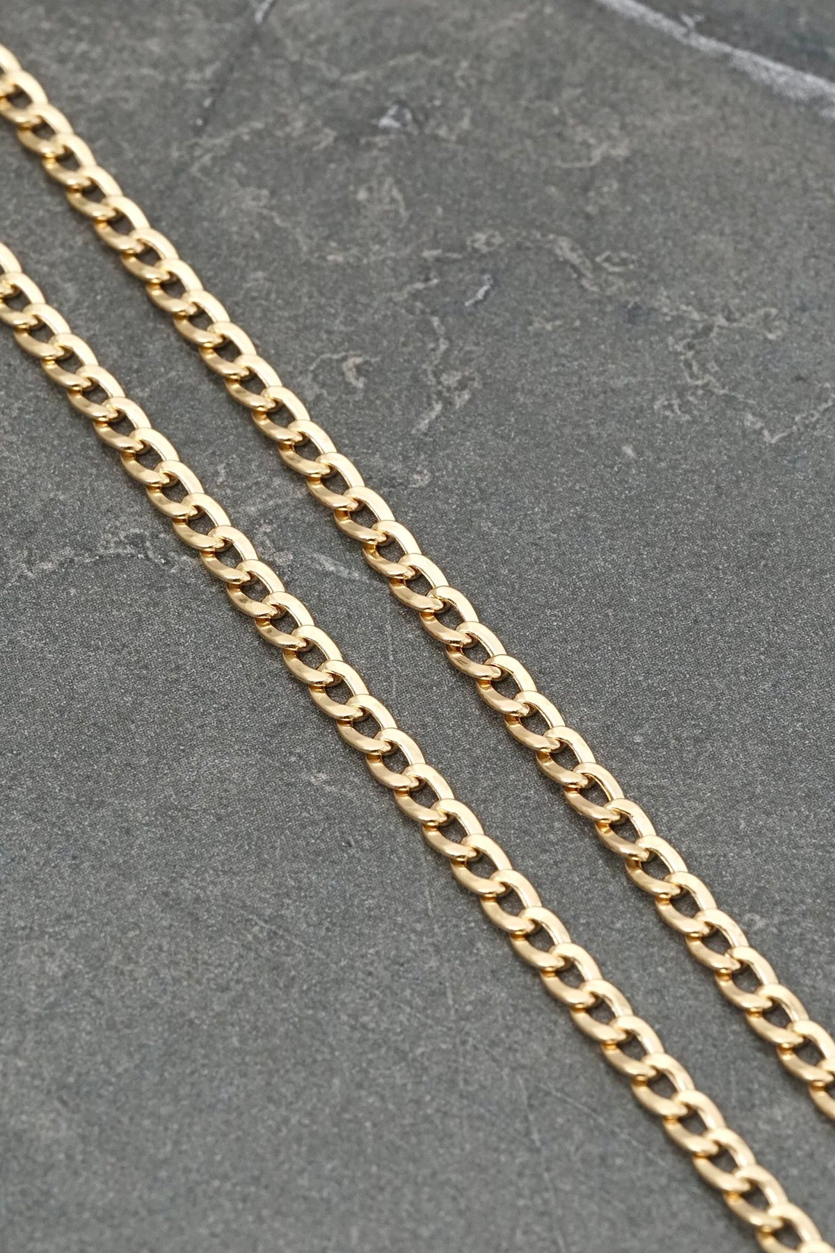 Cadena cubana 4.05gr / Largo 50 cm / Oro Amarillo italy cte B