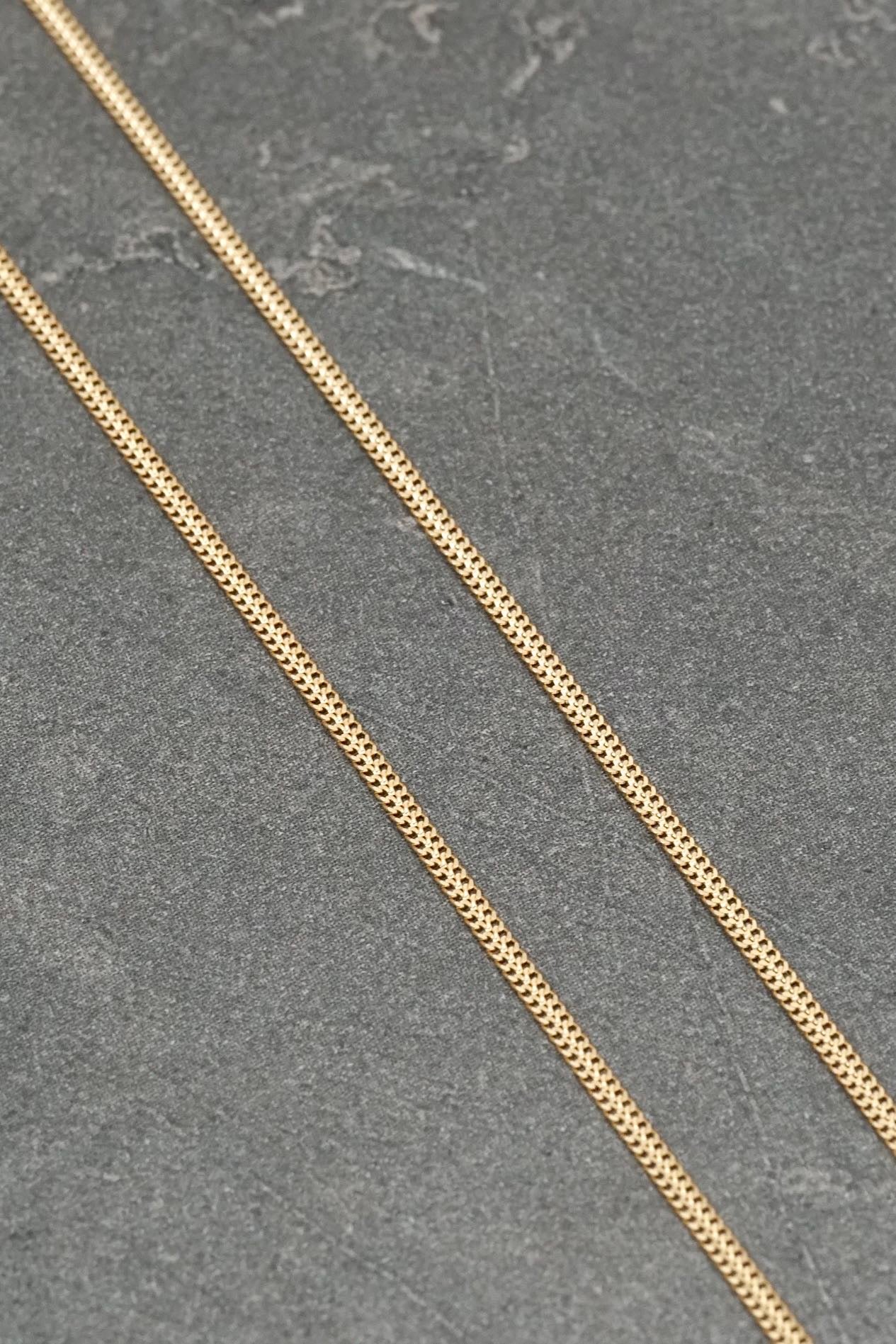 Cadena mini sedusa 1.55gr / Largo 40cm / Oro Amarillo italy +3 P