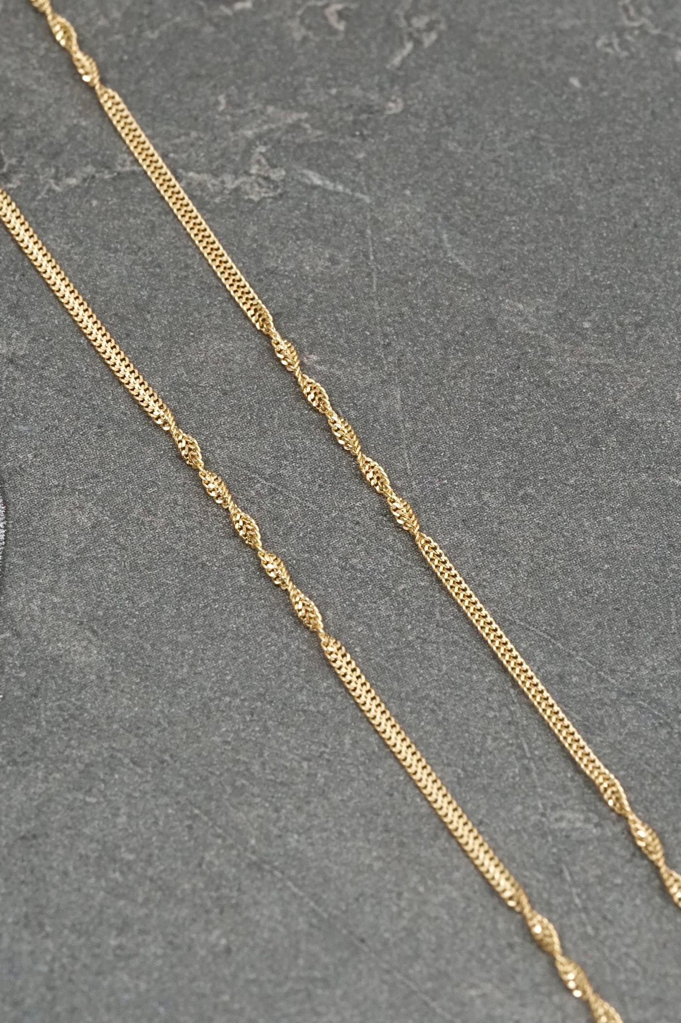 Cadena sedusa especial 1.85gr / Largo 45cm — Oro Amarillo