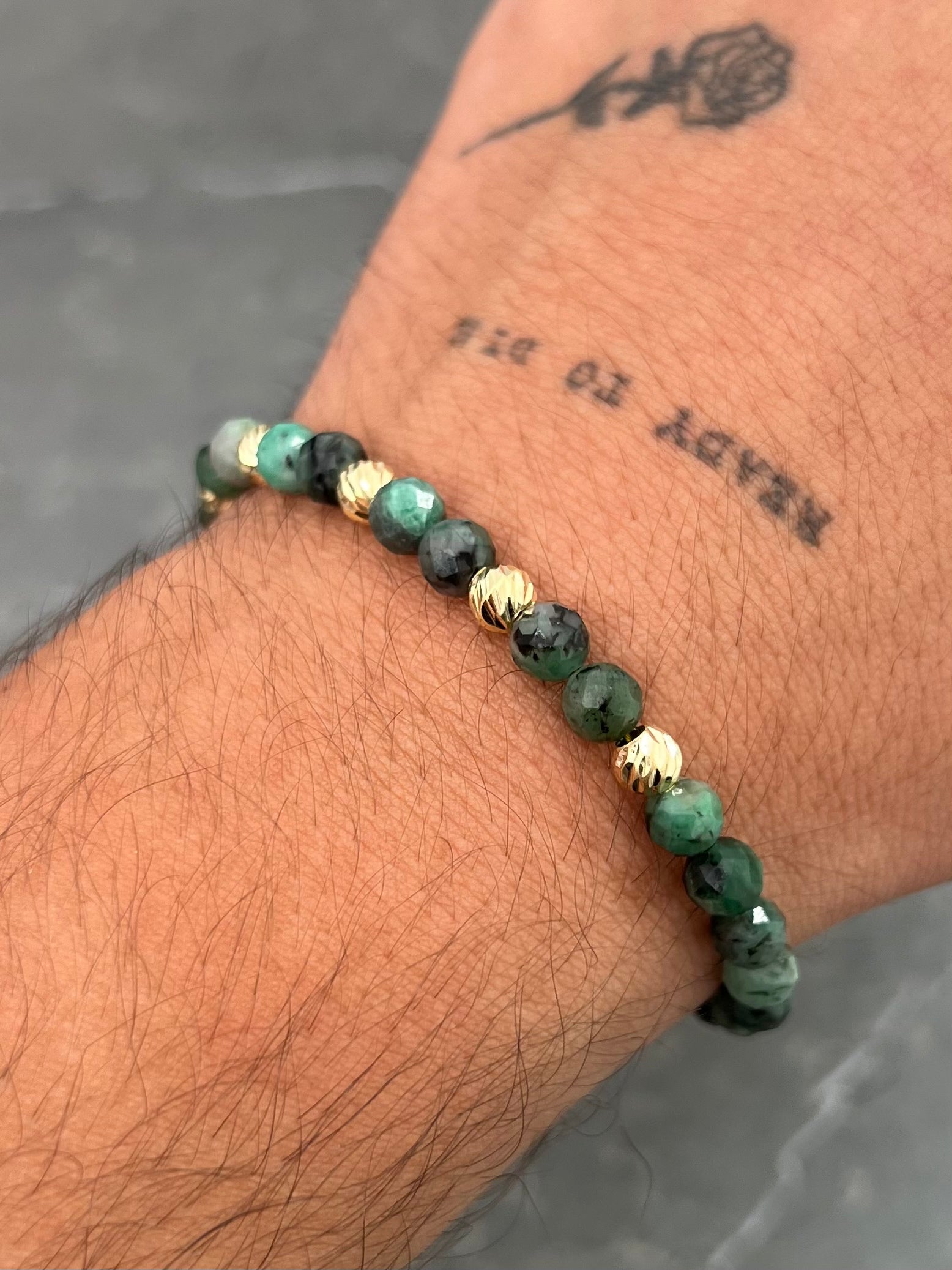 Pulsera energetica / 19cm / Oro Amarillo (Joya) M