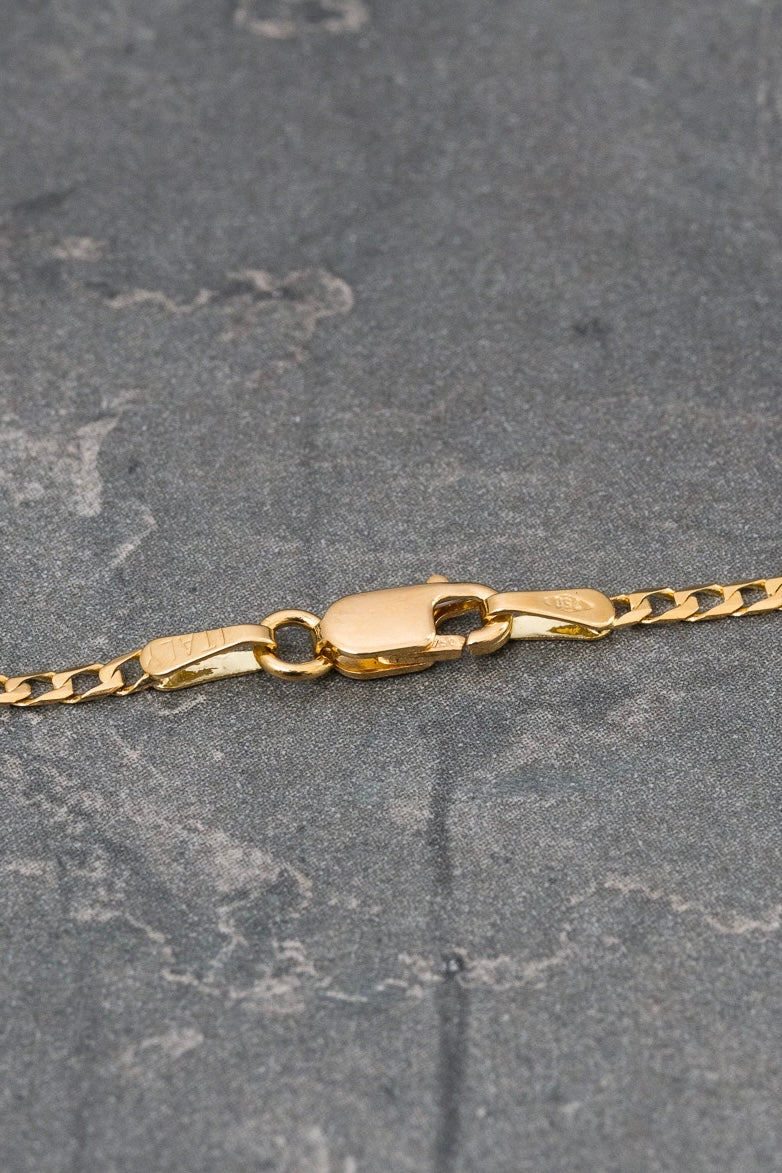 Cadena pancer 3.55gr / Largo 50cm / Oro Amarillo italy cte B