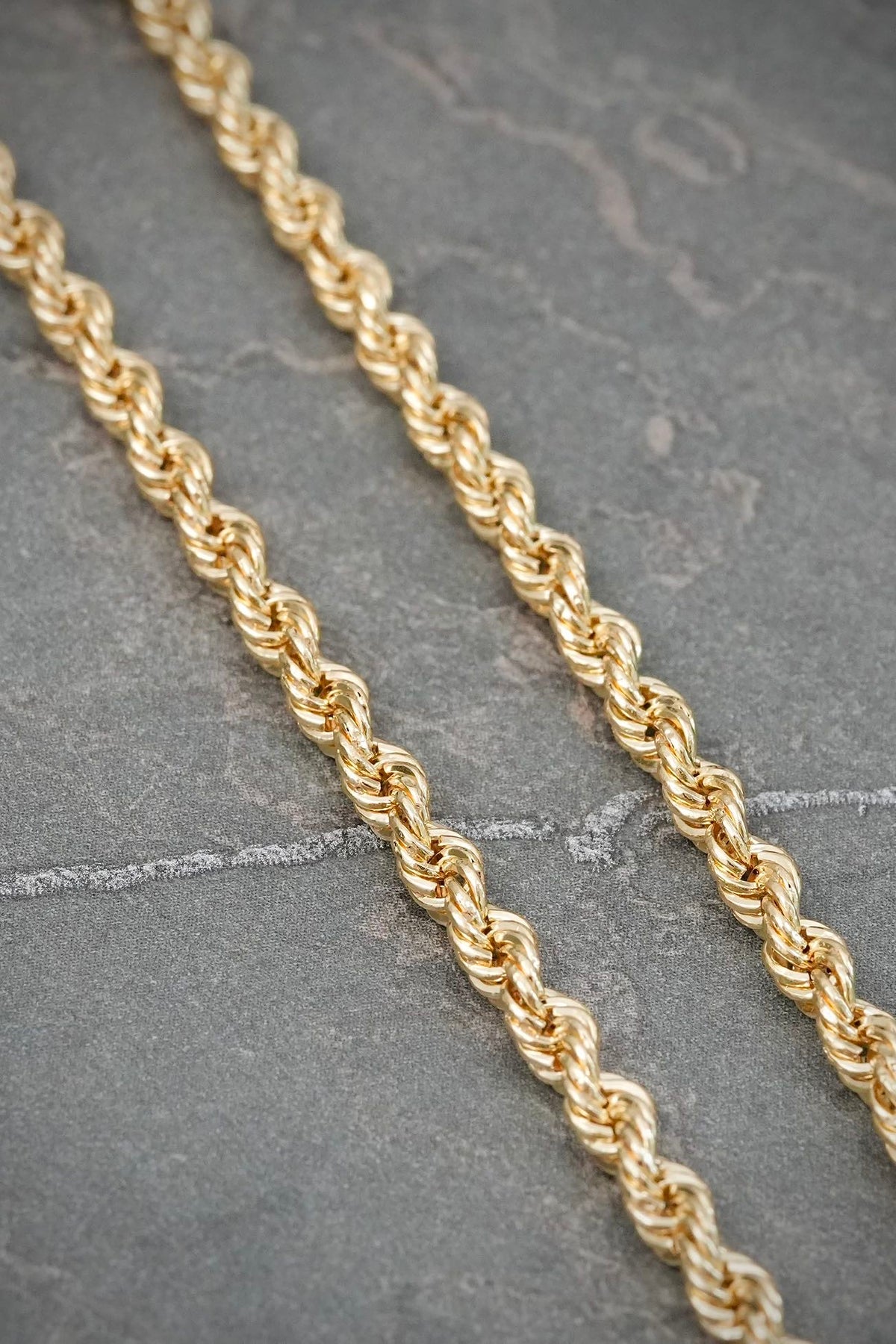 Cadena Lazo 4.65gr / 50cm / 3.2mm — Oro Amarillo