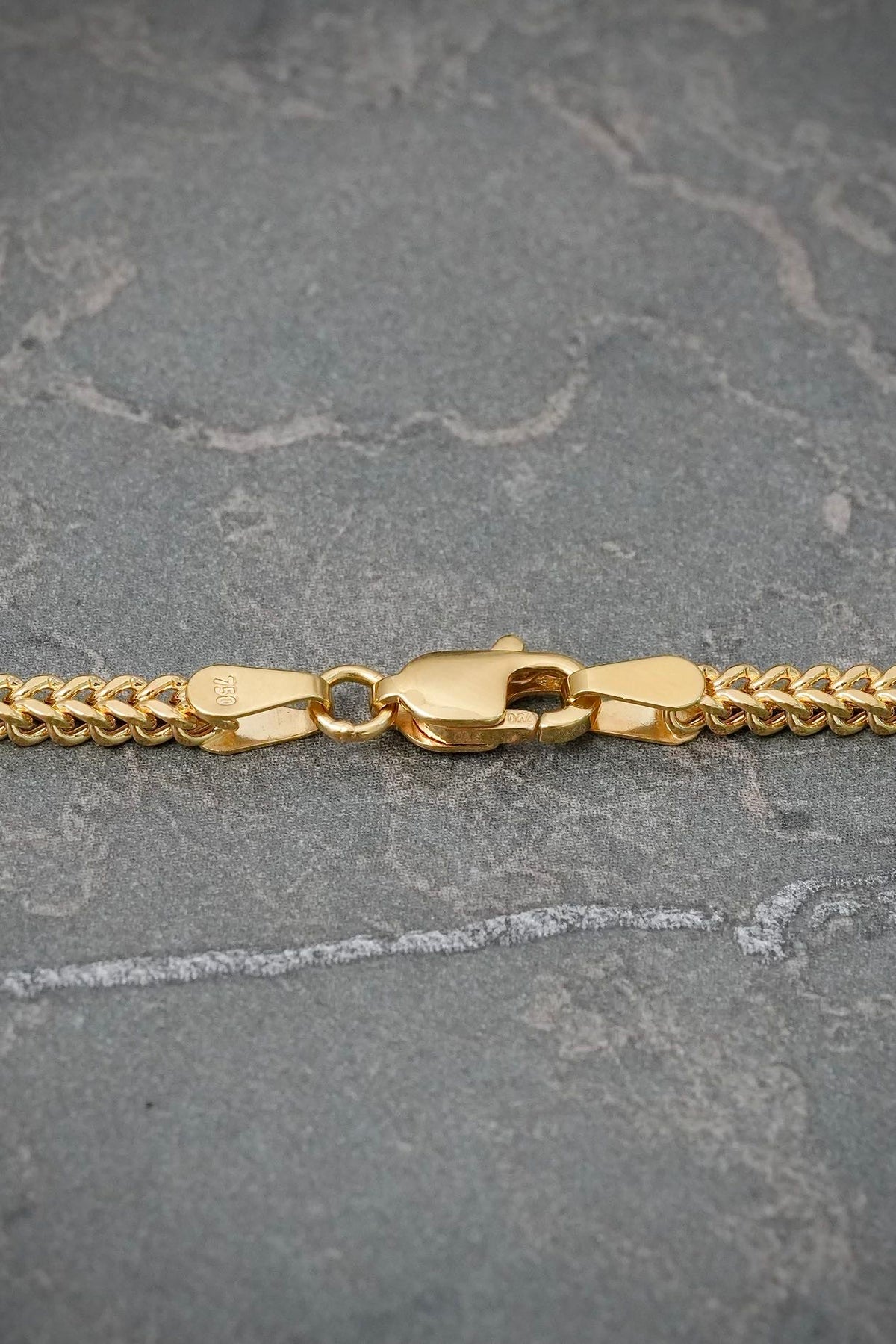 Cadena Franco 10.2gr / 60cm / 2.6mm — Oro Amarillo