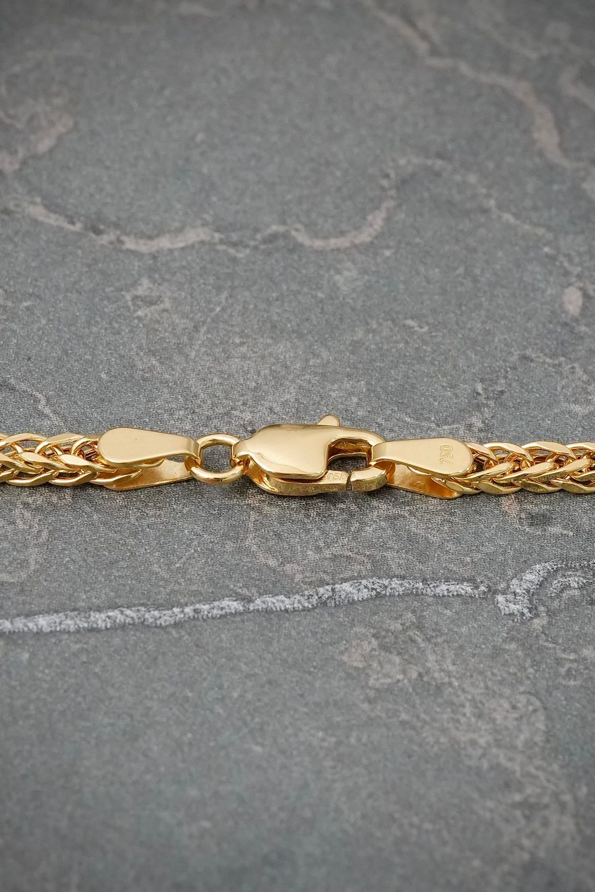 Cadena Franco 7.3gr / 60cm / 2.4mm — Oro Amarillo