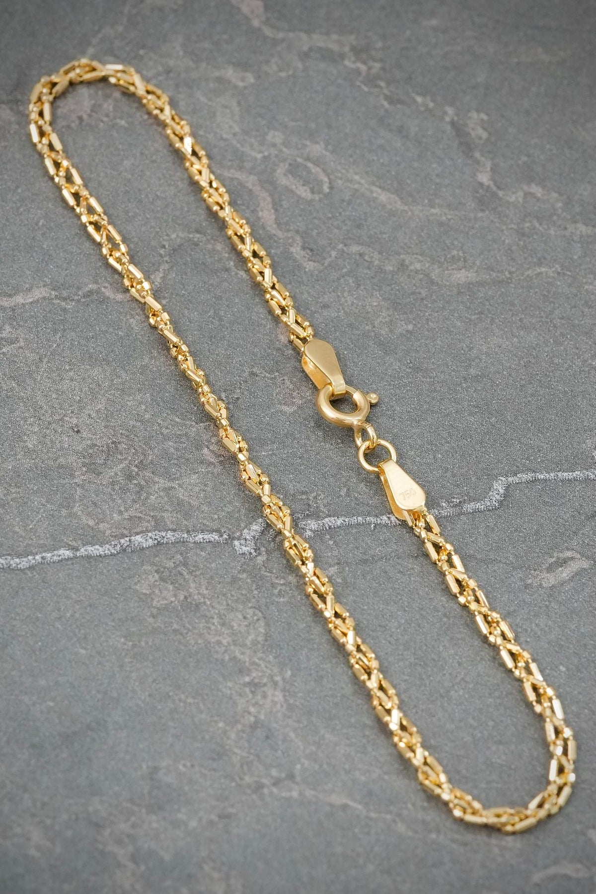 Pulso Palito Bolita 2.35gr / 19.5cm / 2.1mm — Oro Amarillo