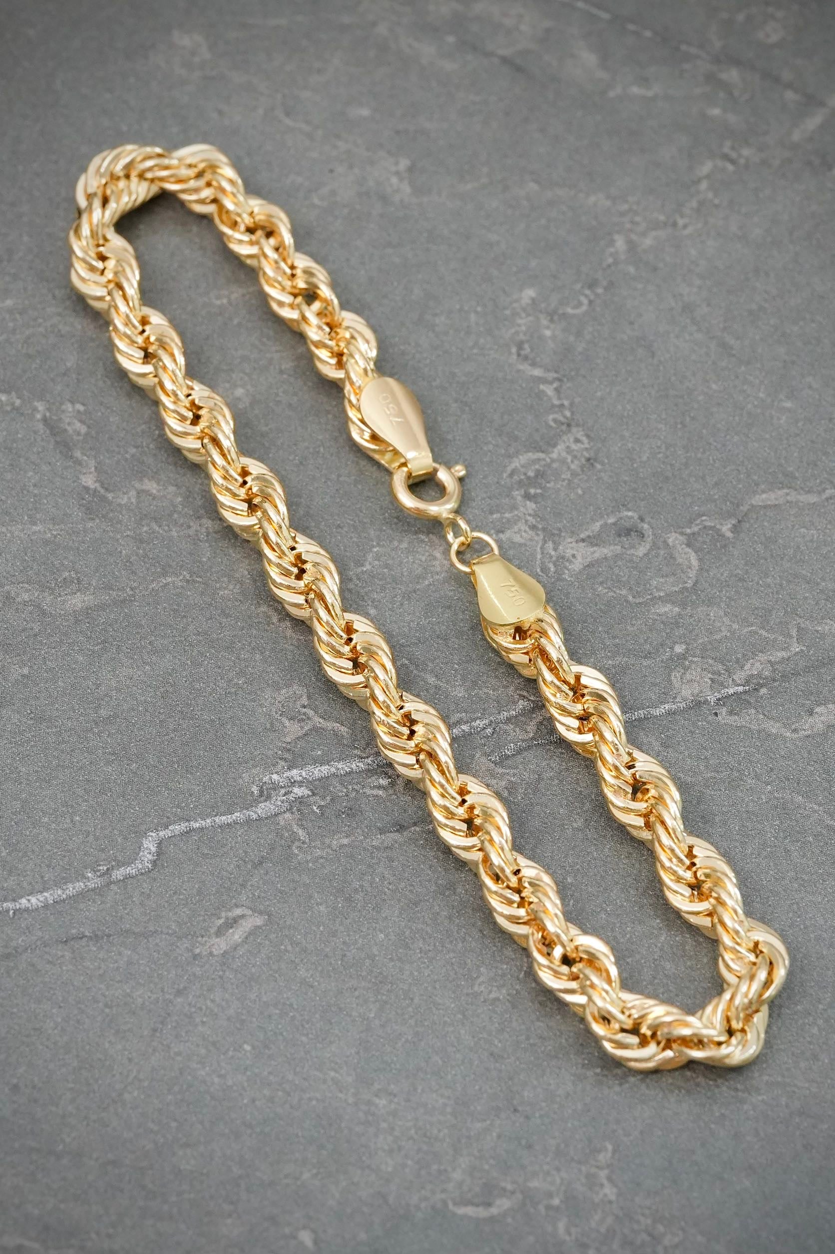 Pulso Lazo 5.4gr / 20.5cm / 5.6mm — Oro Amarillo