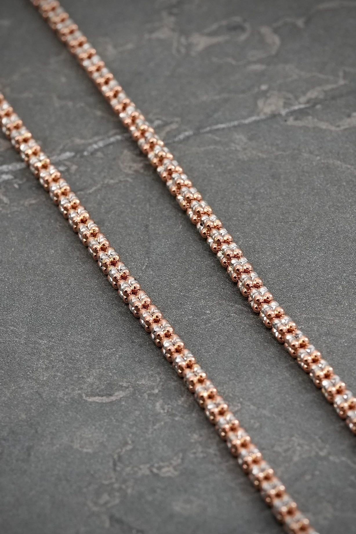 Cadena canutillo 15.05gr / Largo 60cm / Dos Oros italy +4 B