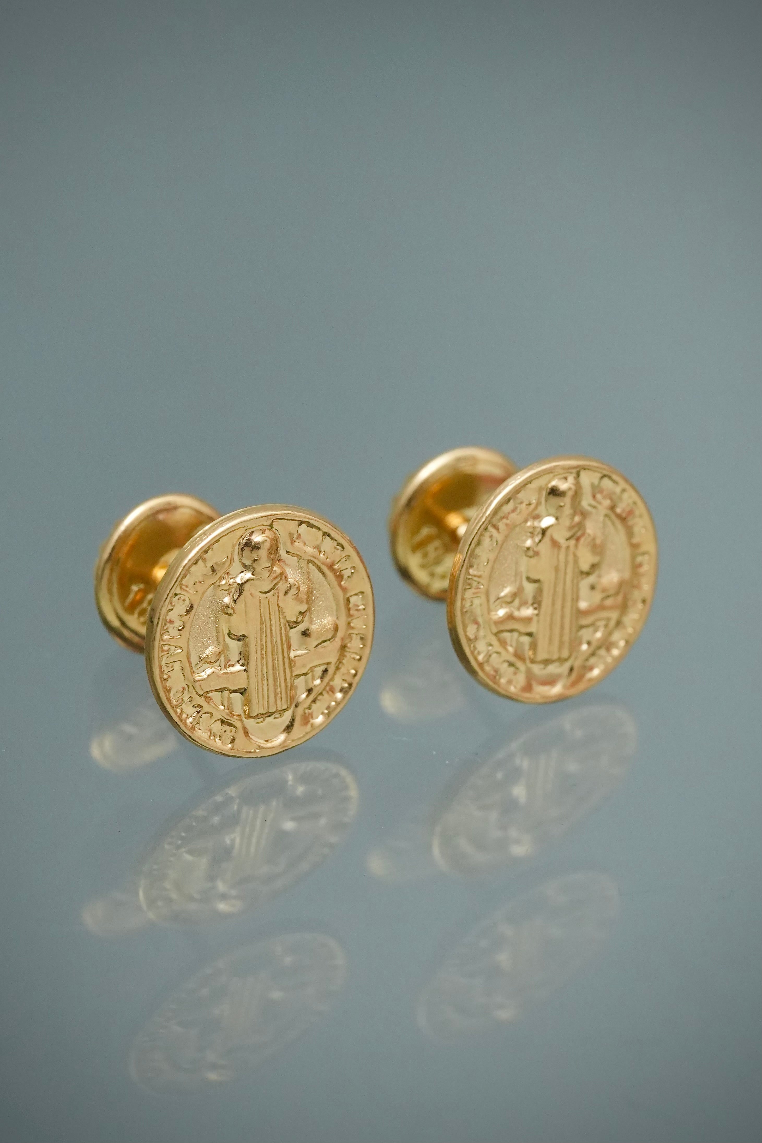 Topos San Benito 0.8gr / 0.8cm / 8mm — Oro Amarillo
