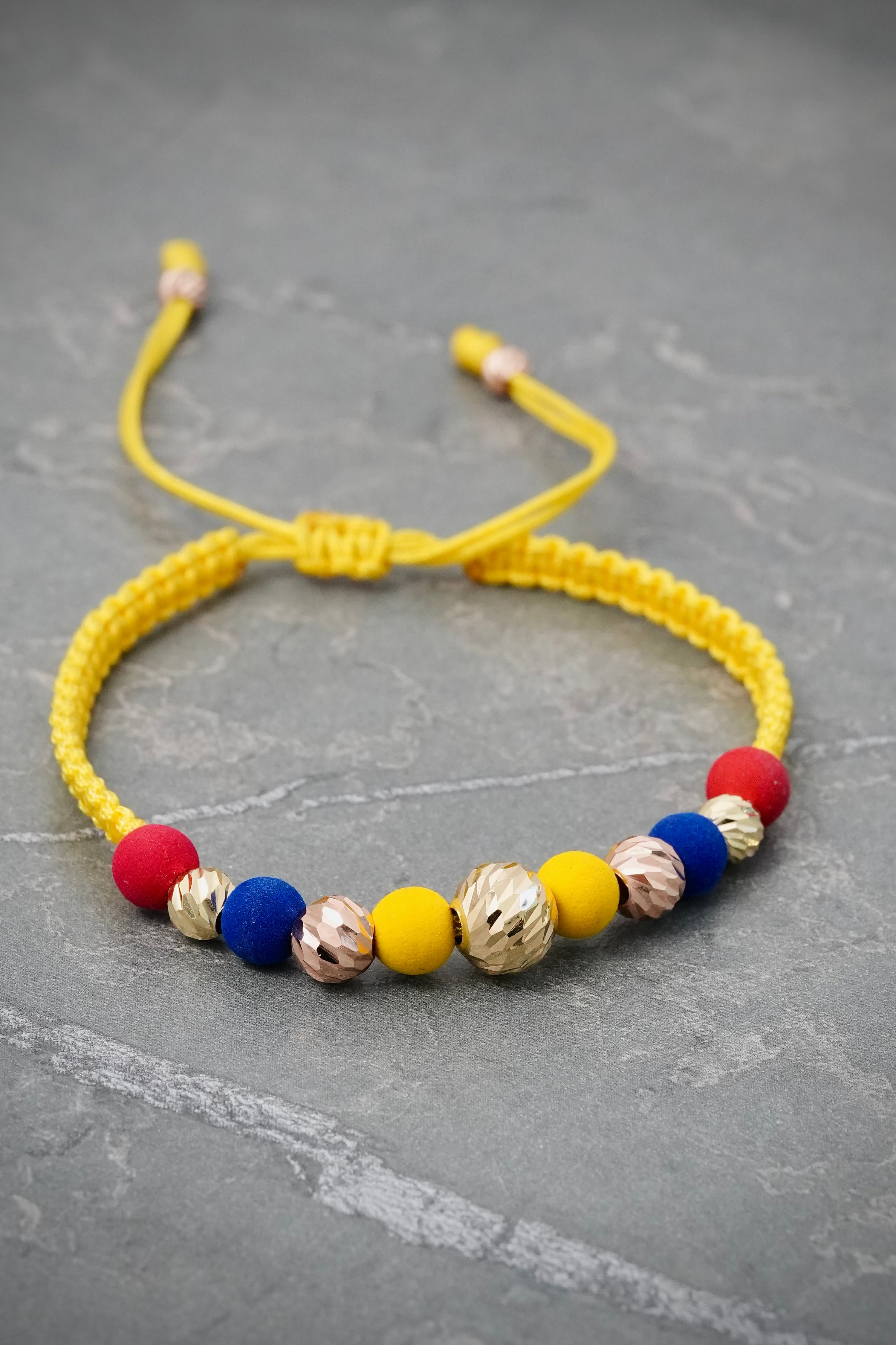 Pulsera Tricolor 1.15gr — Dos Oros