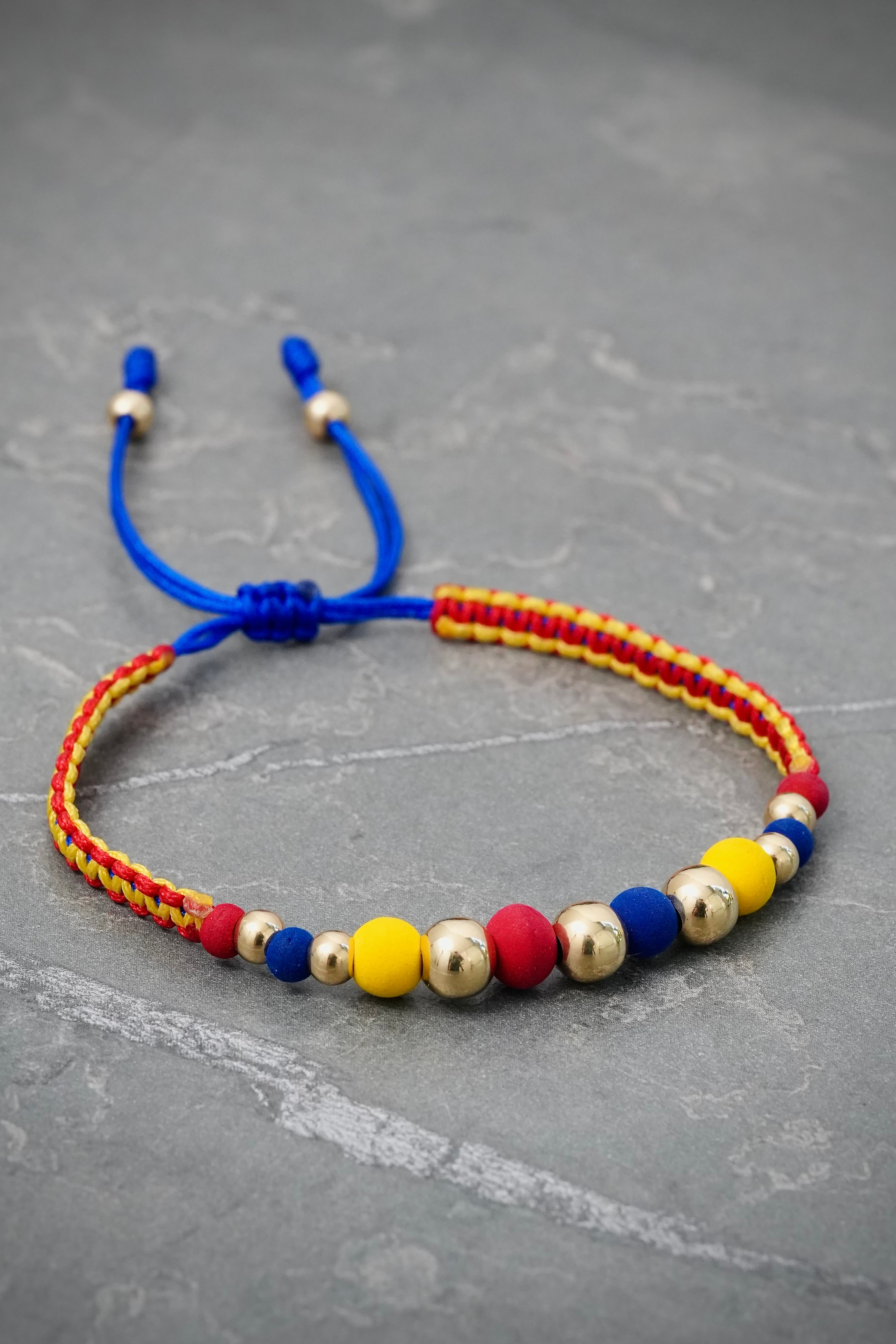 Pulsera Tricolor 1.1gr — Oro Amarillo