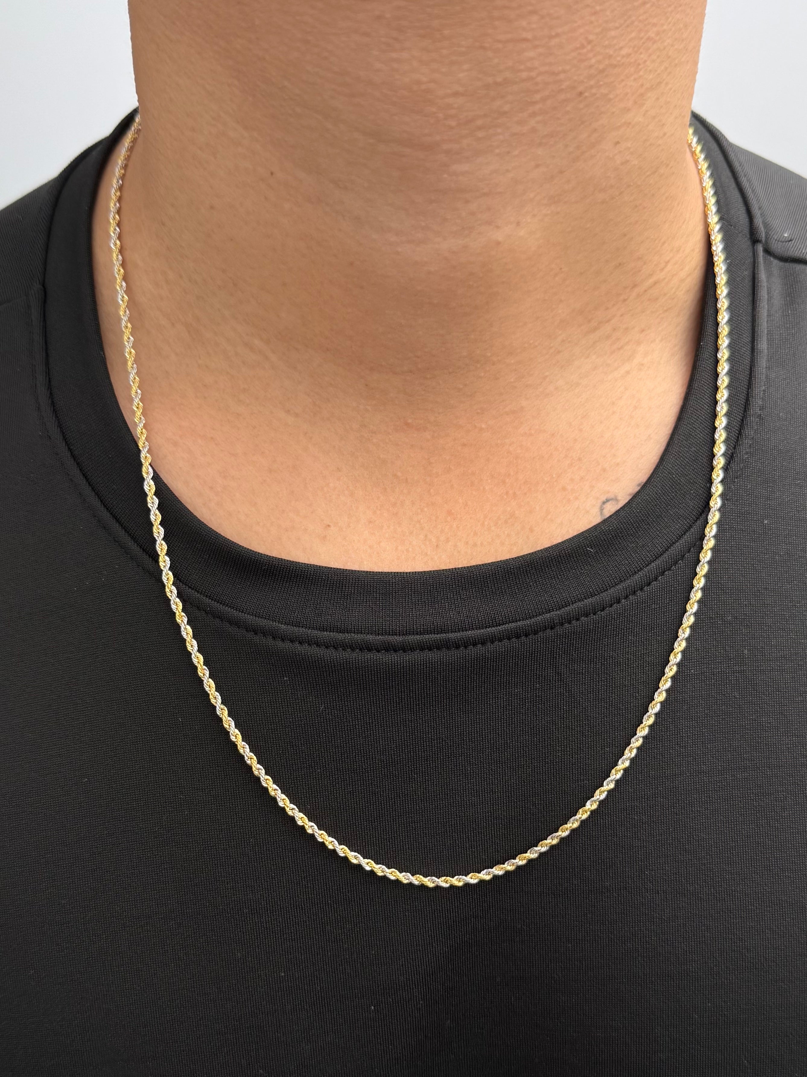 Cadena Lazo 3.85gr / 60cm / 2.2mm — Dos Oros