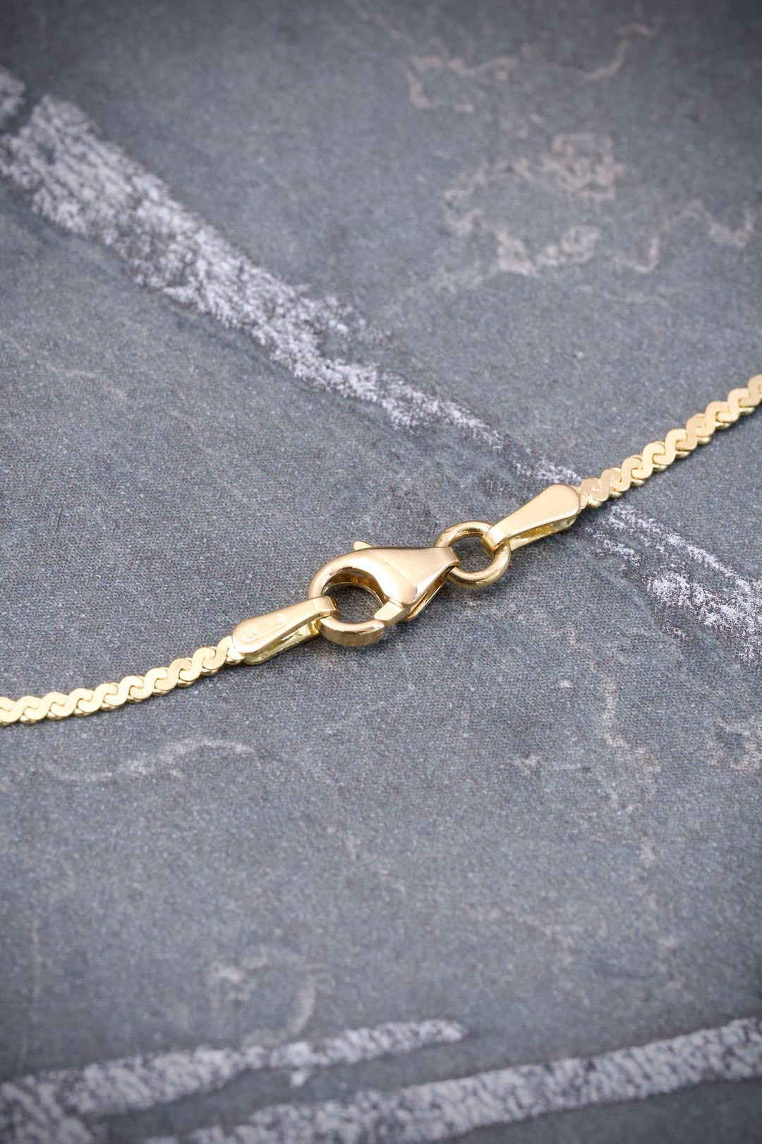 Cadena serpiente 3.1gr / Largo 50cm — Oro Amarillo