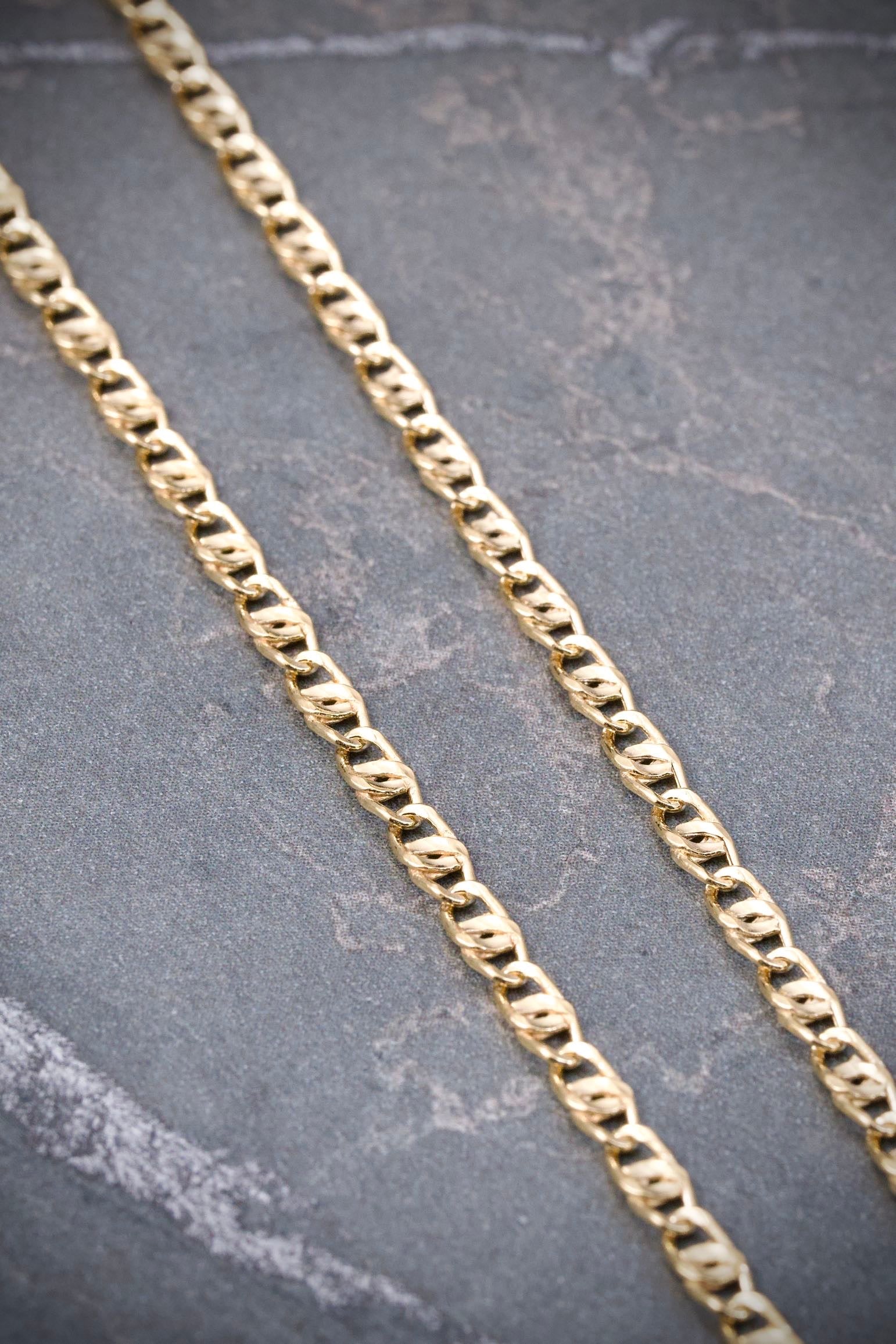 Cadena giardena 4.6gr / Largo 60cm / Oro Amarillo italy +3 B