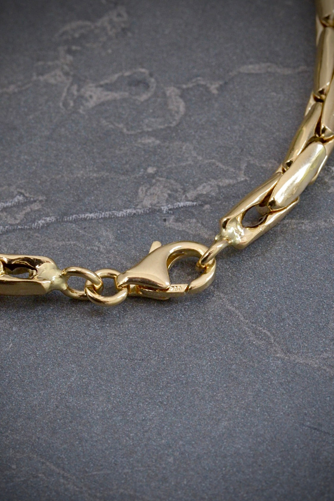 Cadena rustica 16.8gr / Largo 60cm / Oro Amarillo italy +4 M