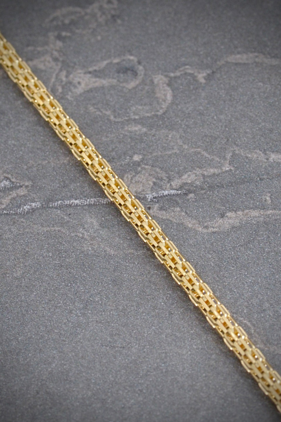 Pulso cola de raton 3.7gr / Largo 19cm / Oro Amarillo italy +3 B