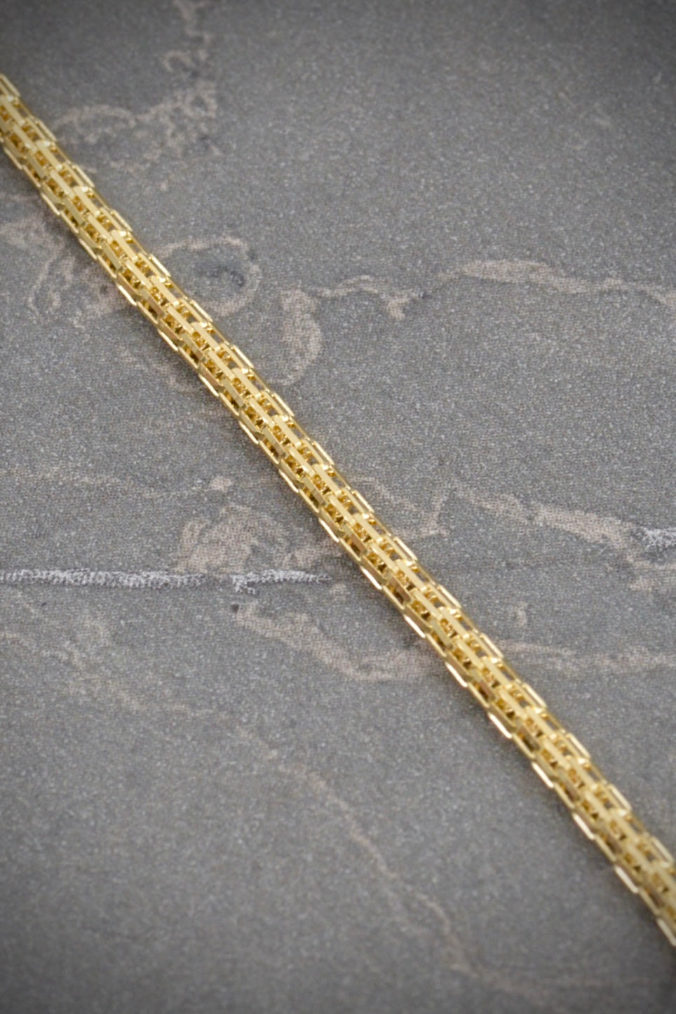 Pulso cola de raton 2.4gr / Largo 19cm / Oro Amarillo italy +3 B