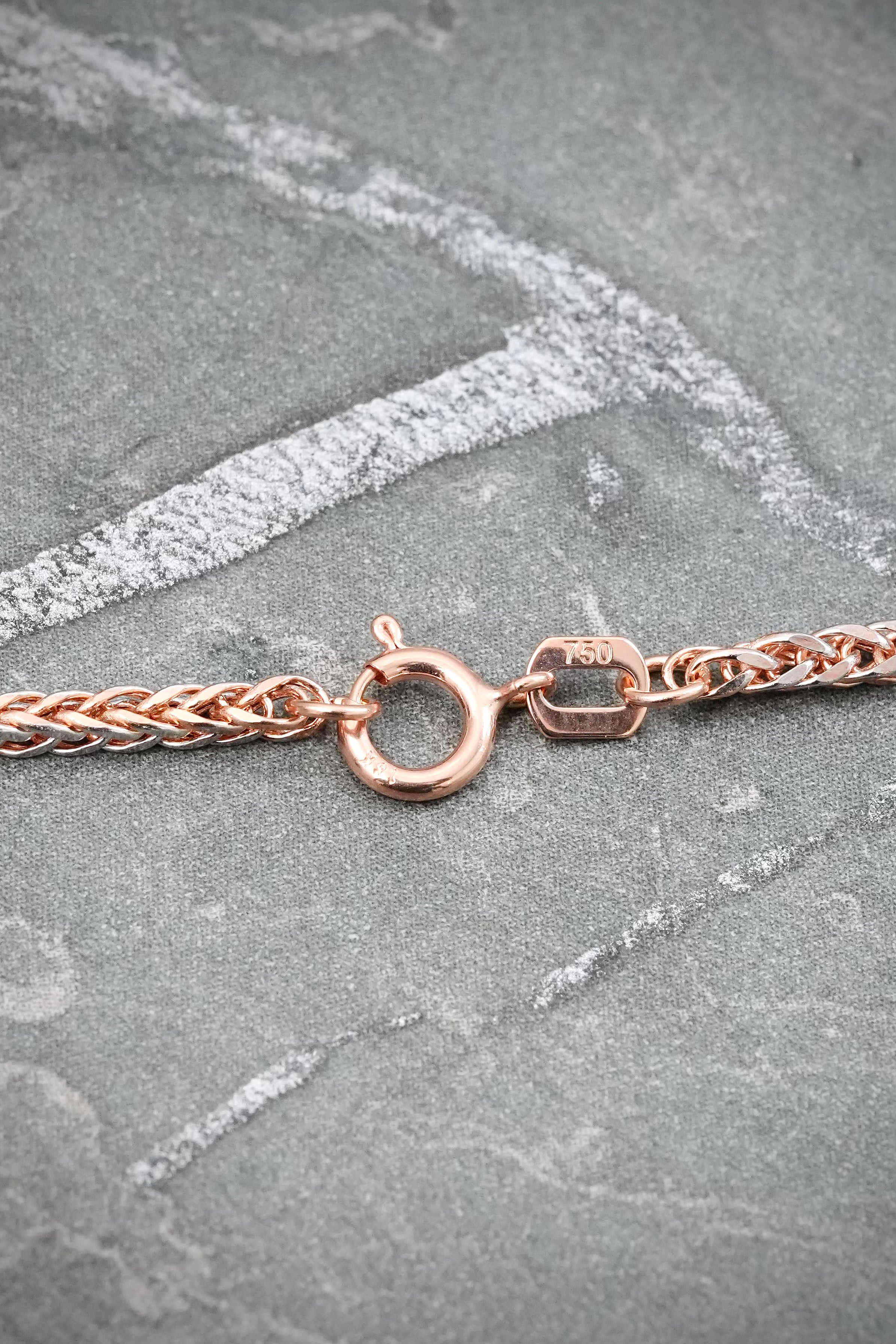 Cadena Franco 3.7gr / 50cm / 1.6mm — Dos Oros