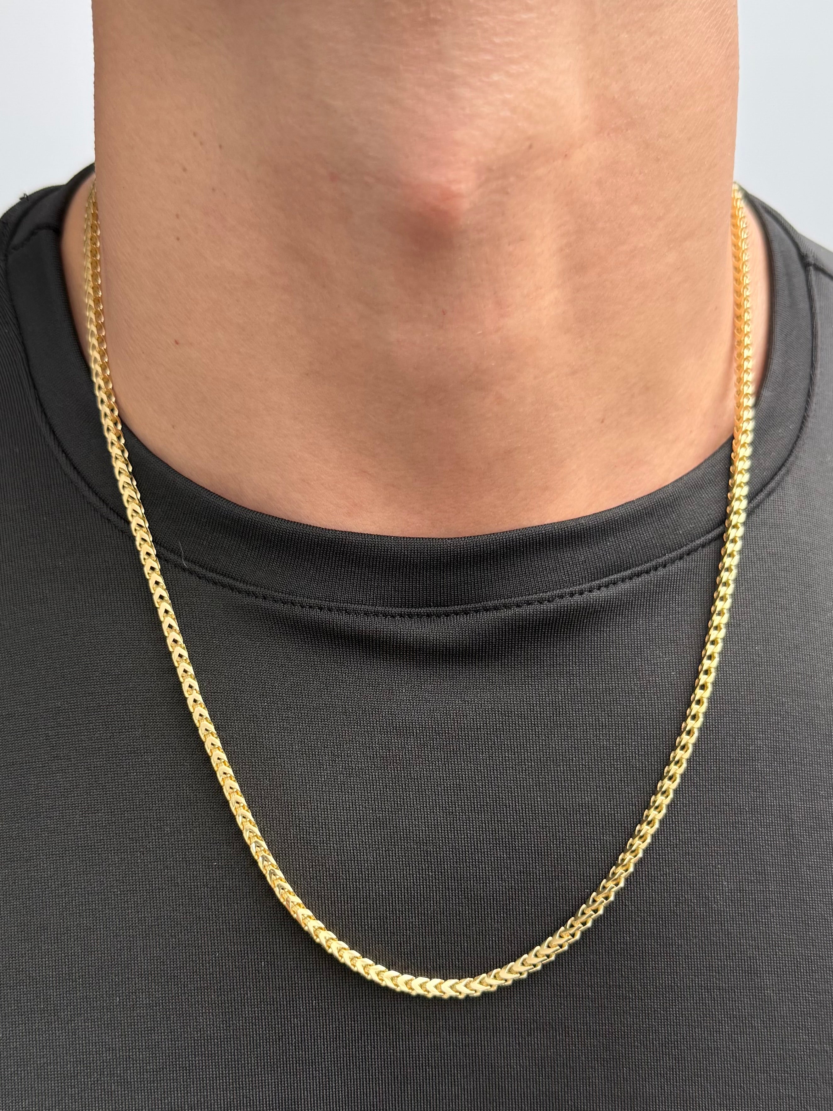 Cadena Franco 28.2gr / 60cm / 2.8mm — Oro Amarillo