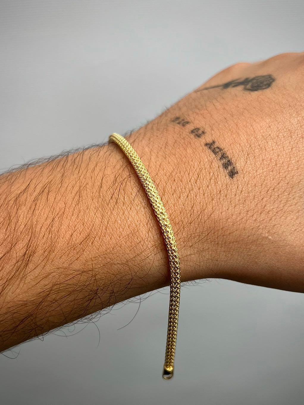 Pulso cola de raton 6.1gr / Largo 19cm / Oro Amarillo italy +3 M