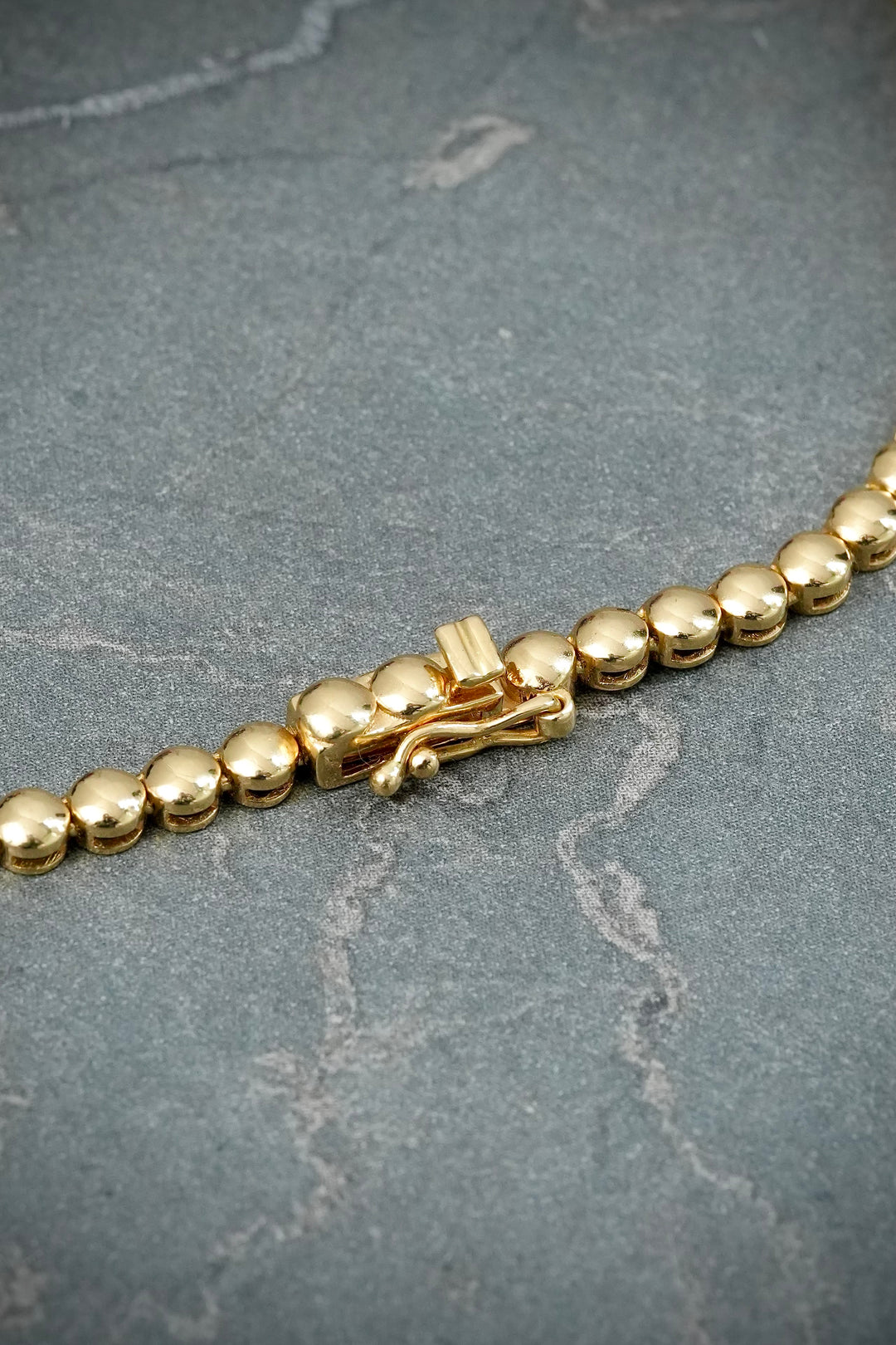 Cadena con 754pts de diamantes 20.75gr / Largo 45cm — Oro Amarillo