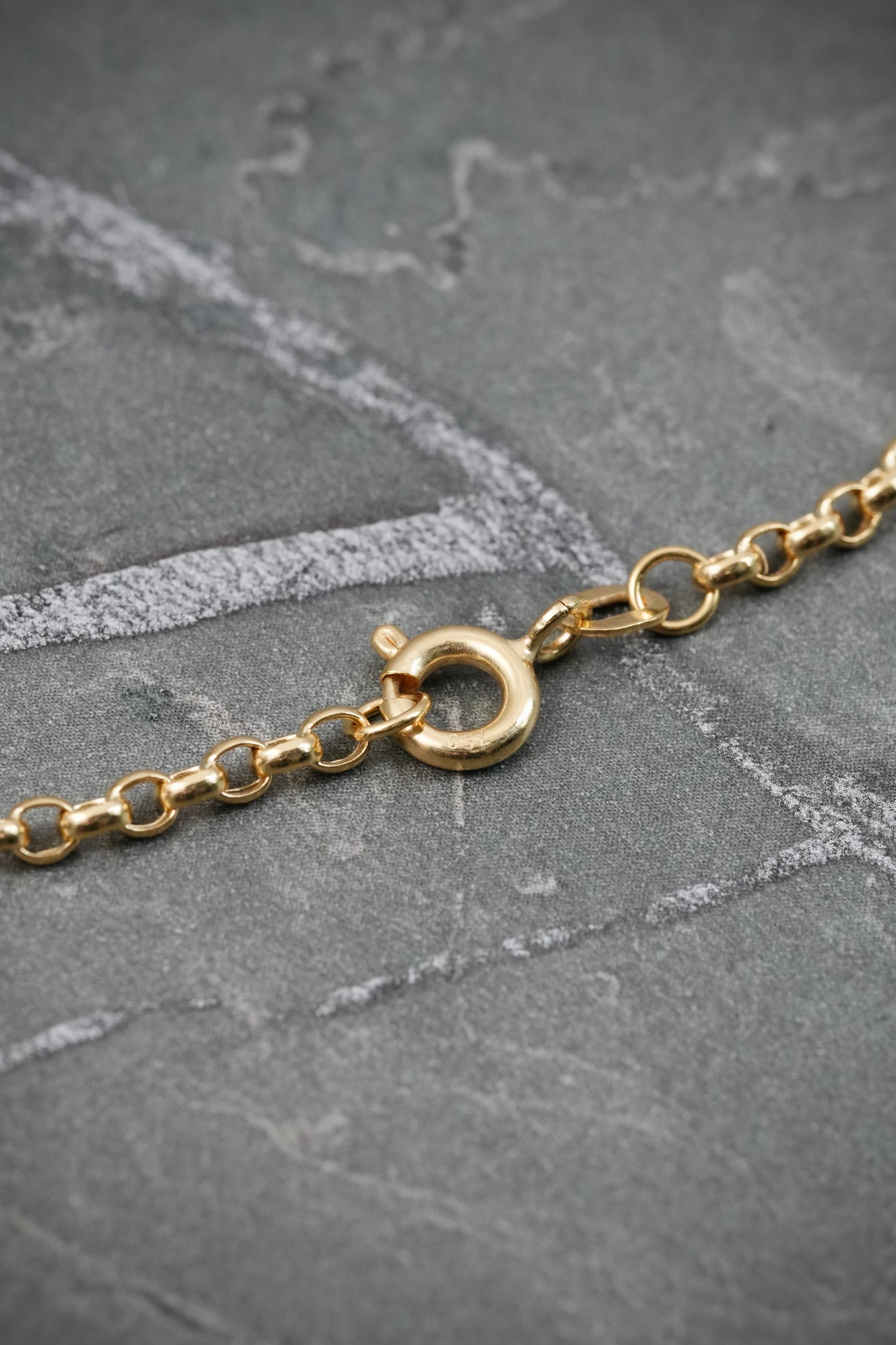 Cadena aro seguido 3.55gr / Largo 50cm — Oro Amarillo