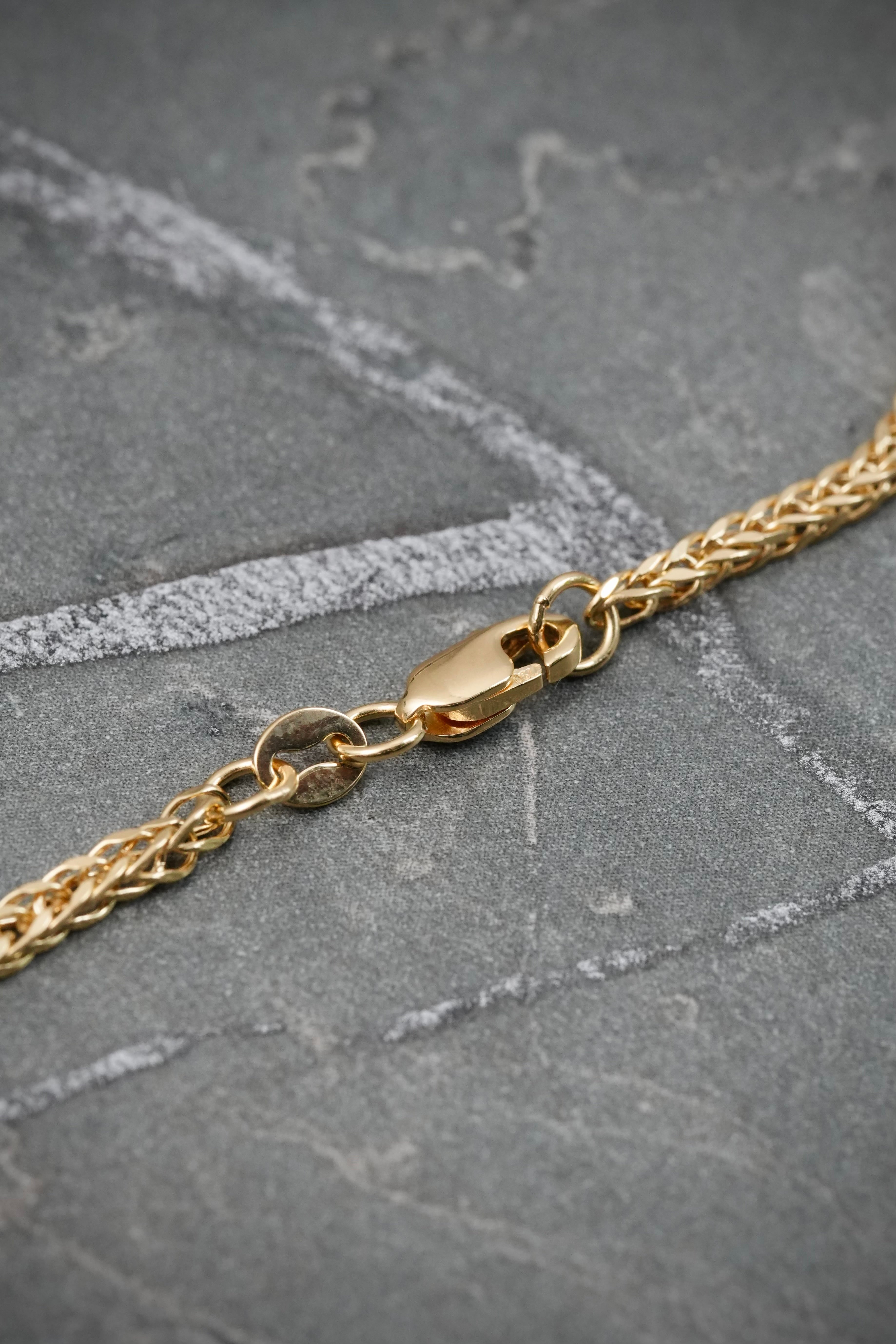Cadena franco 4gr / Largo 50cm / Oro Amarillo italy +3 B