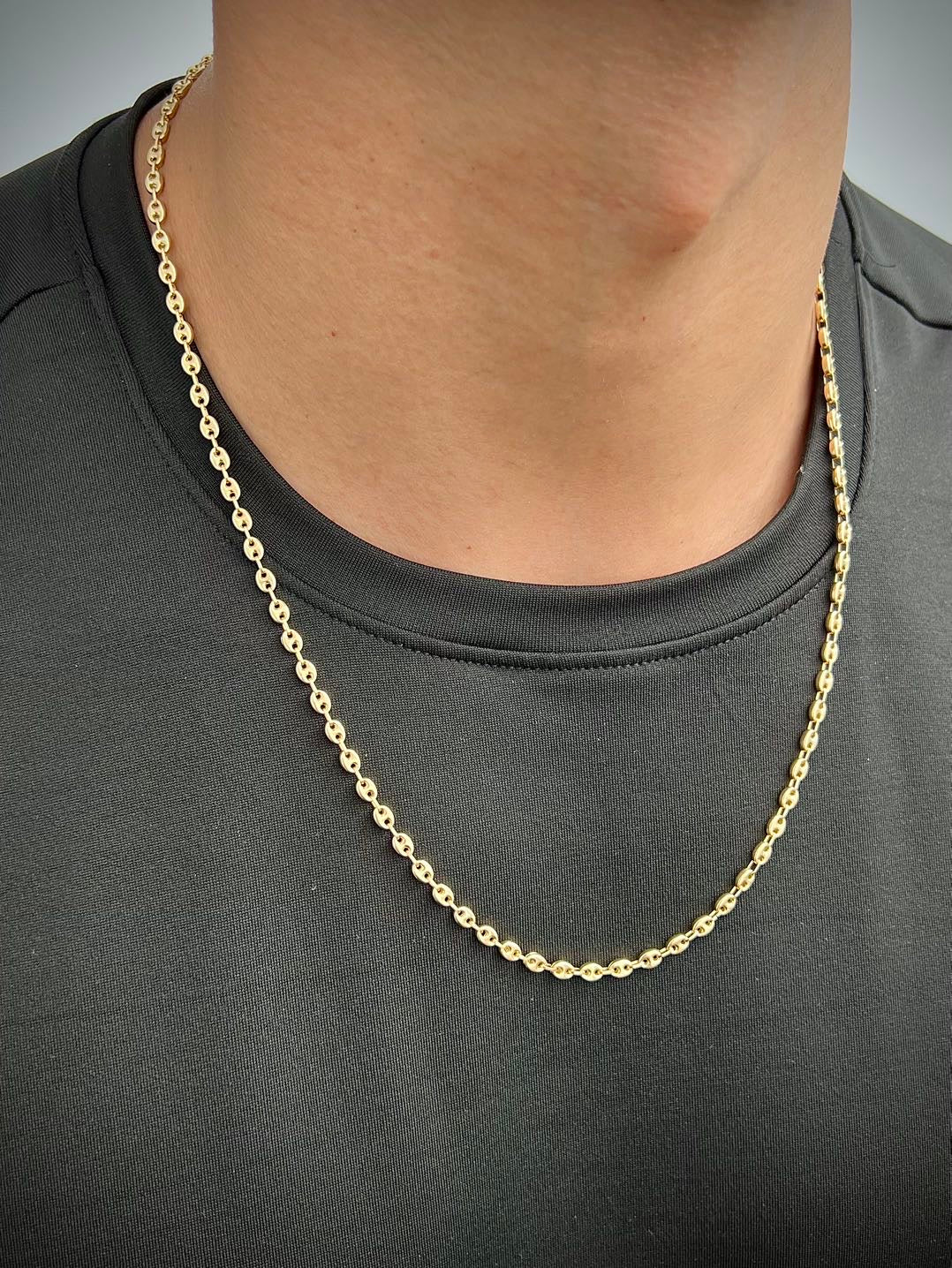Cadena Gc 7.4gr / 60cm / 3.3mm — Oro Amarillo