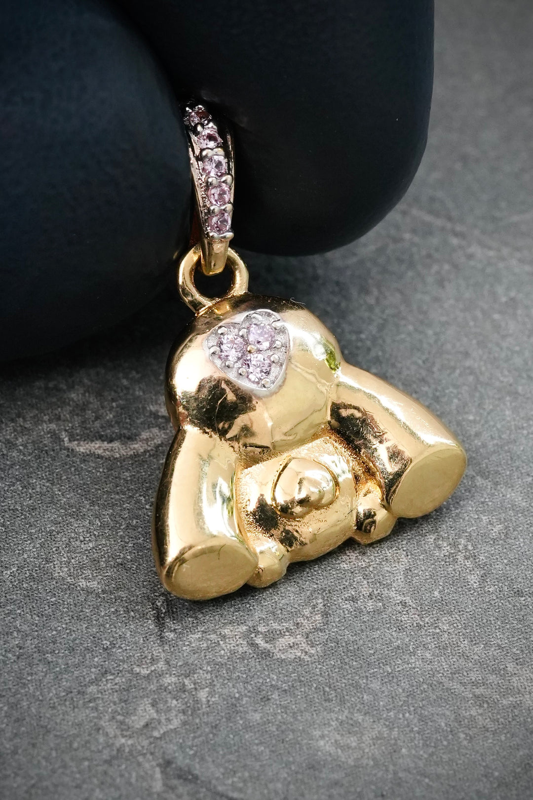Dije Oso 2gr / 2.1cm / 15mm — Oro Amarillo