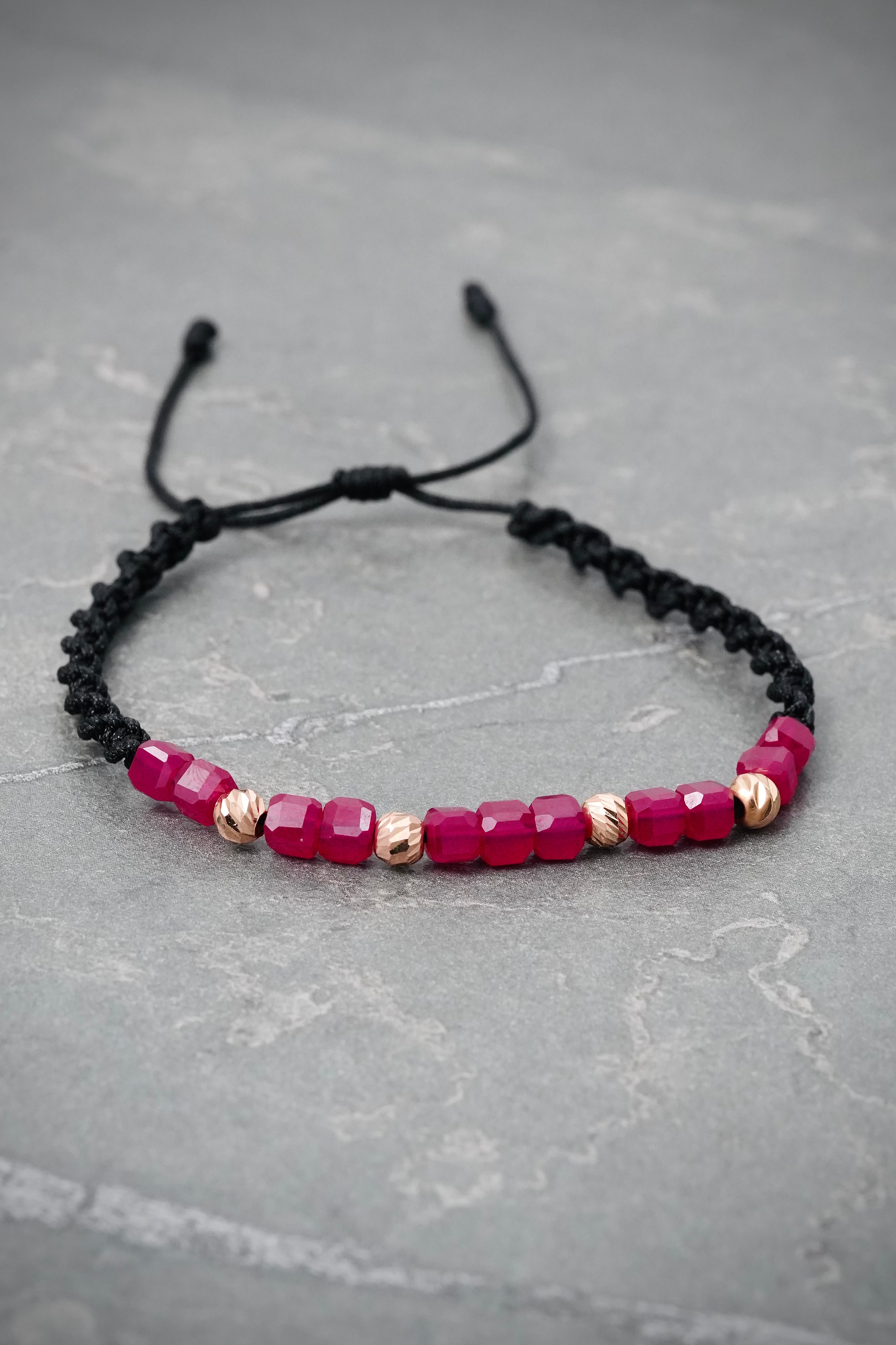 Pulsera Energetica 0.5gr — Oro Rosado