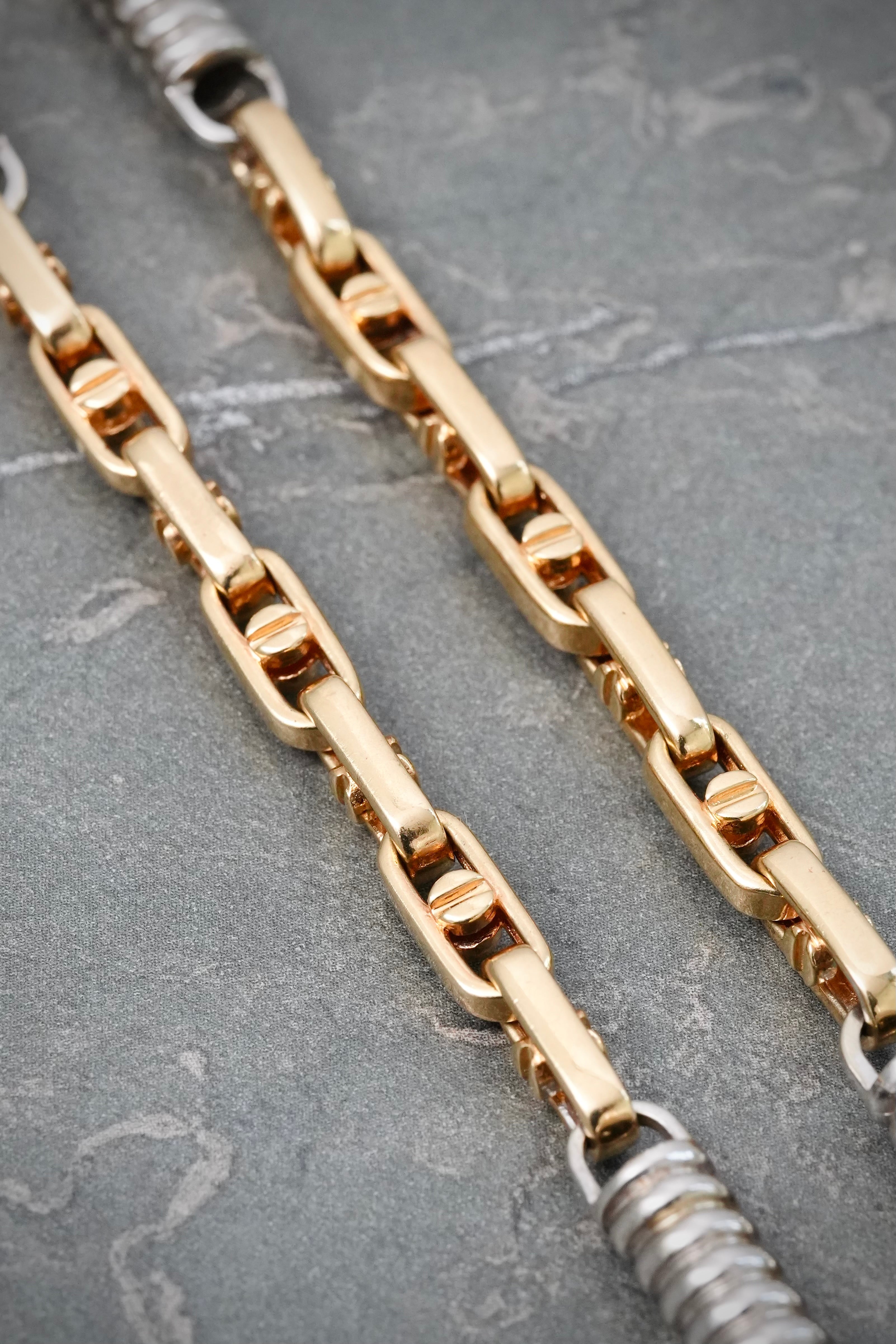 Cadena Rustica 83.65gr / 70cm / 5.8mm — Dos Oros