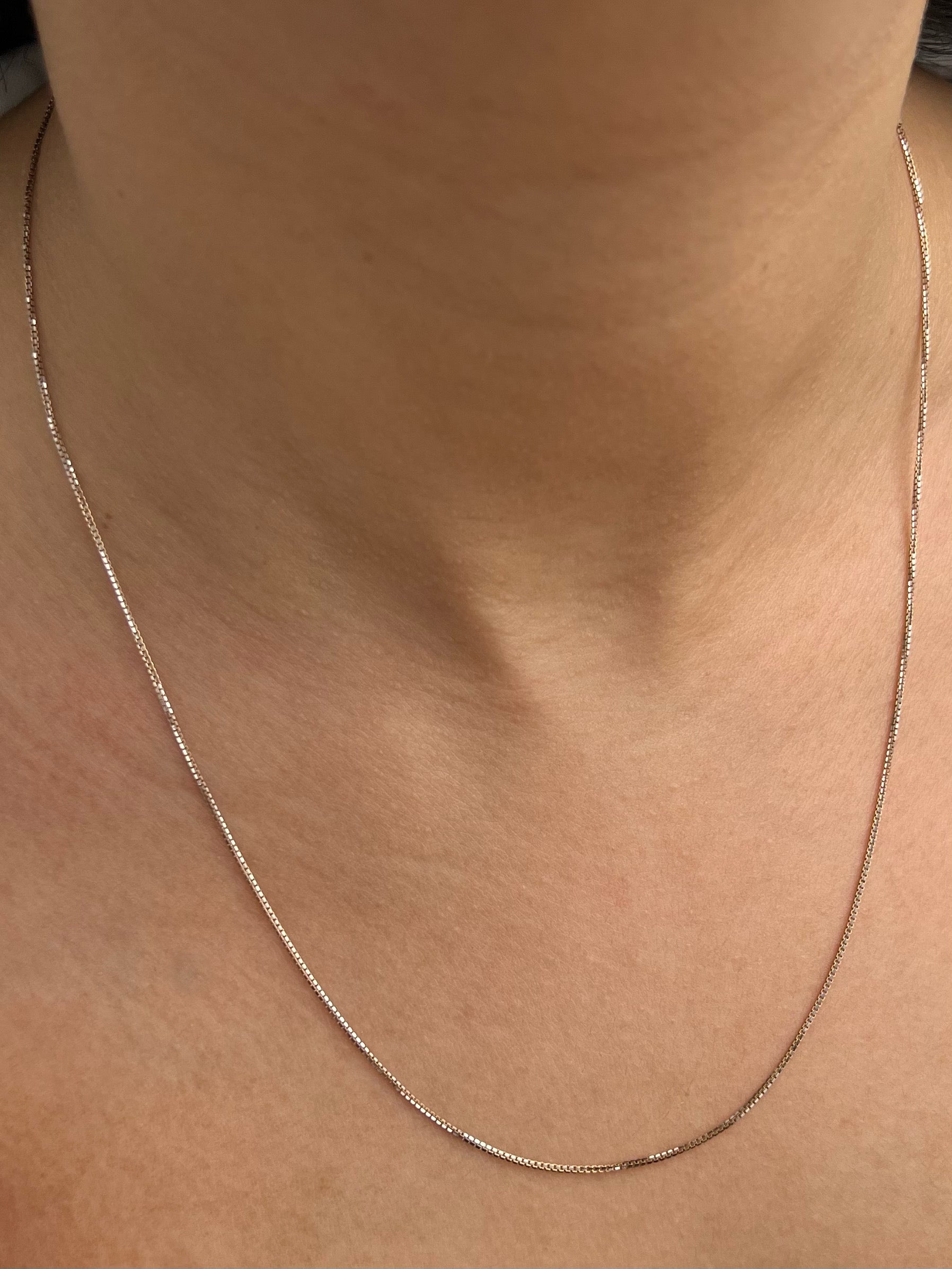 Cadena veneciana 2.55gr / Largo 50cm / Dos Oros italy +3 B