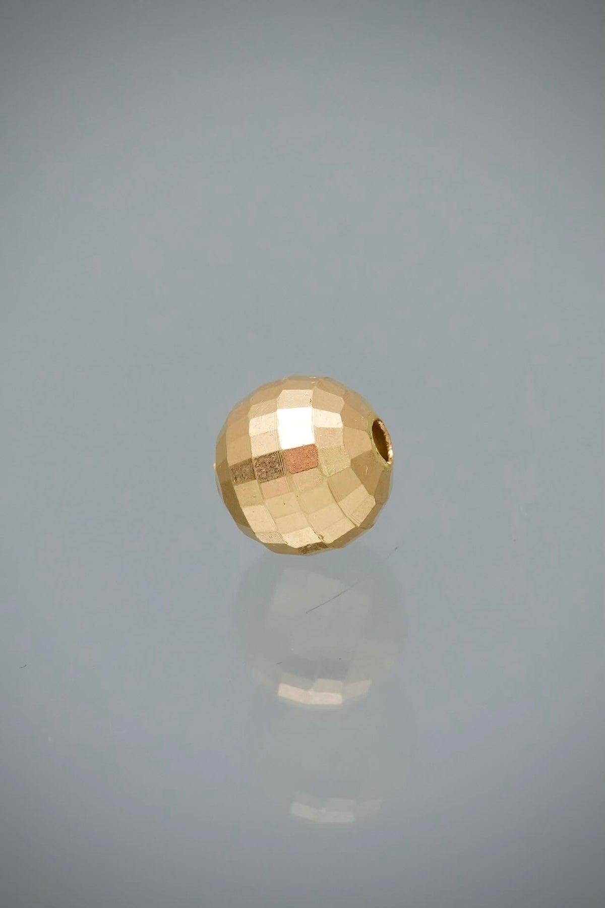 Bolas diamantado discoteca 8mm 0.6gr — Oro Amarillo
