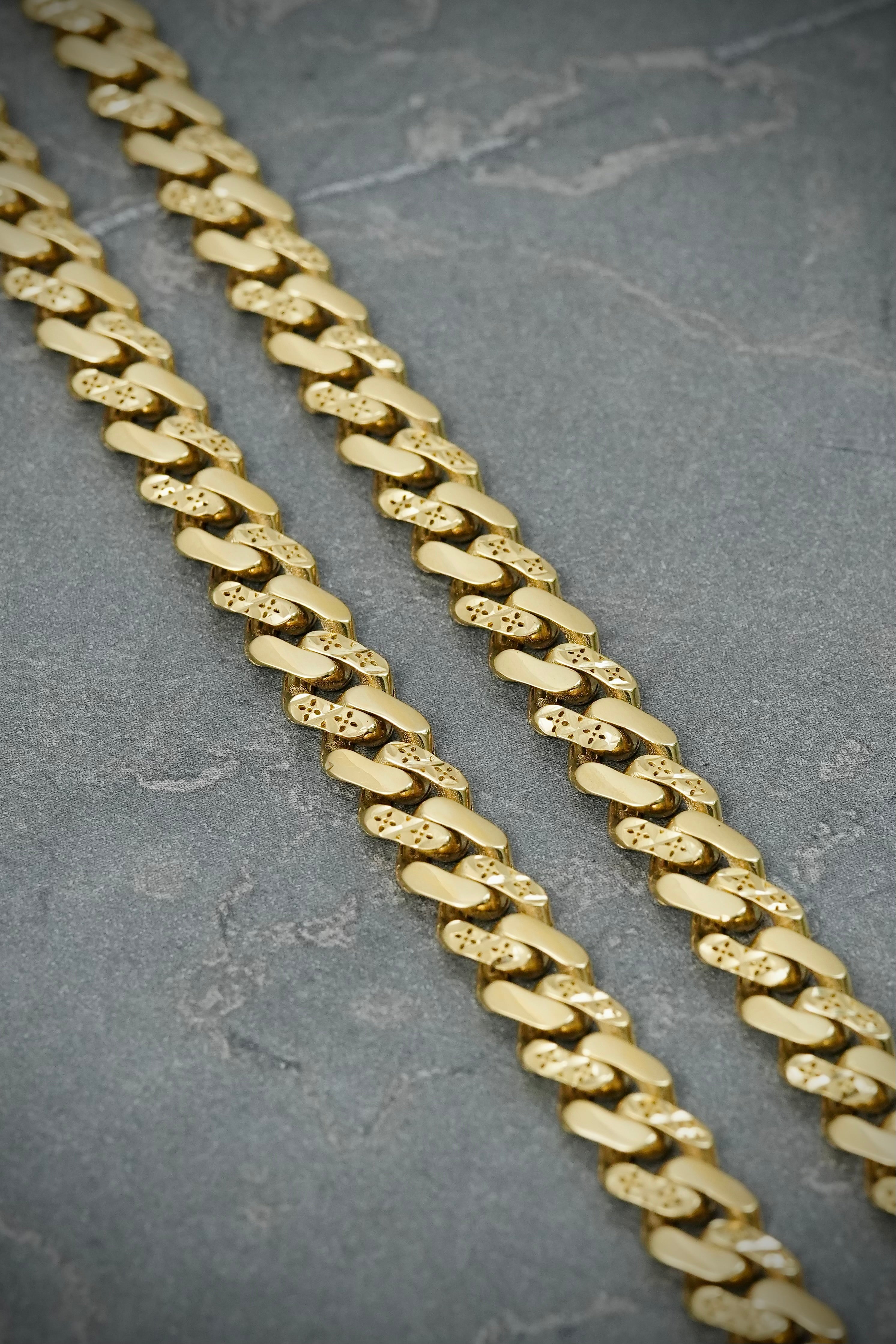 Cadena monaco 24.9gr / Largo 60cm / Oro Amarillo italy +6 B