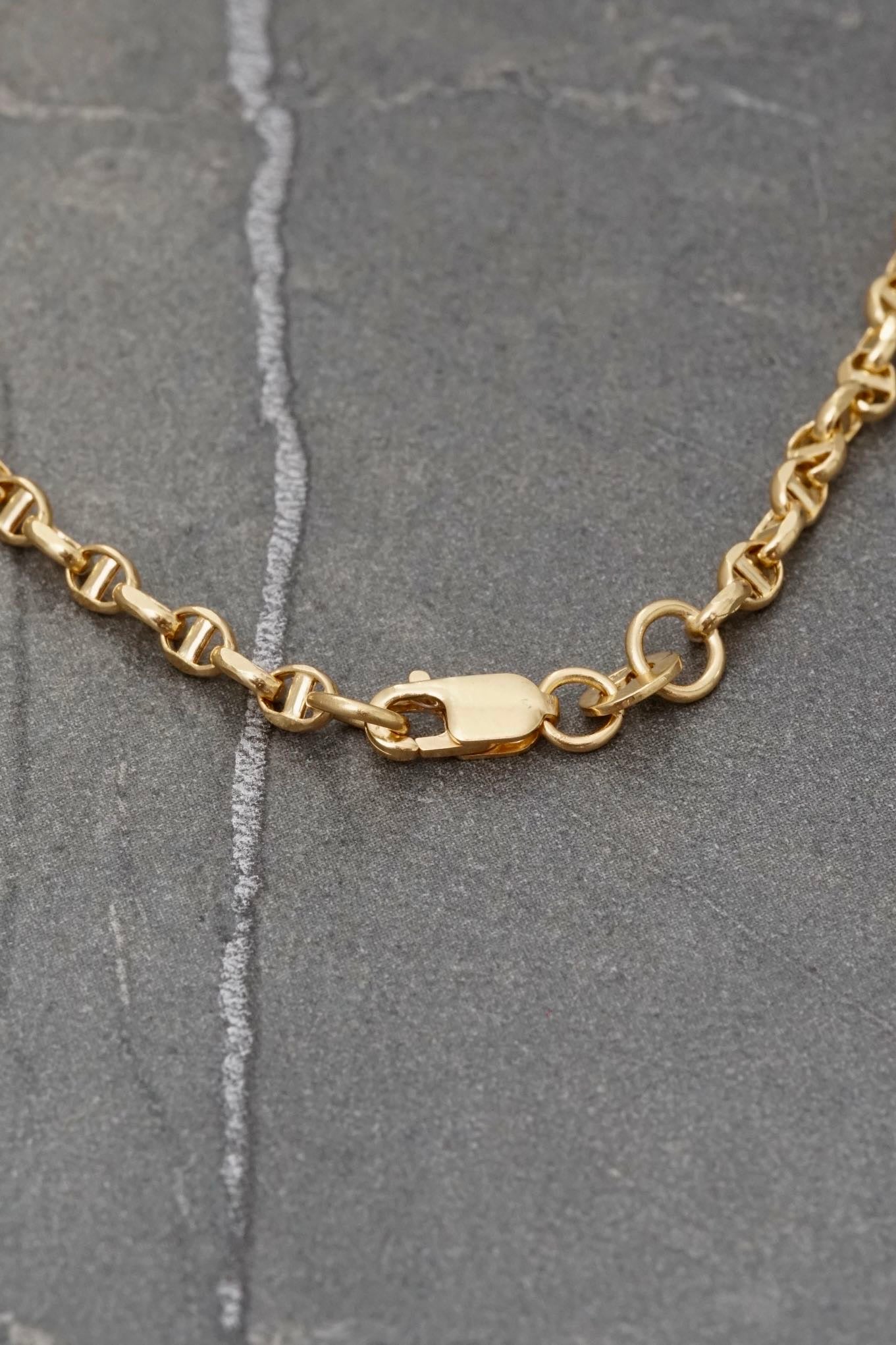 Cadena escalera 7gr / Largo 60cm / Oro Amarillo italy +3 M