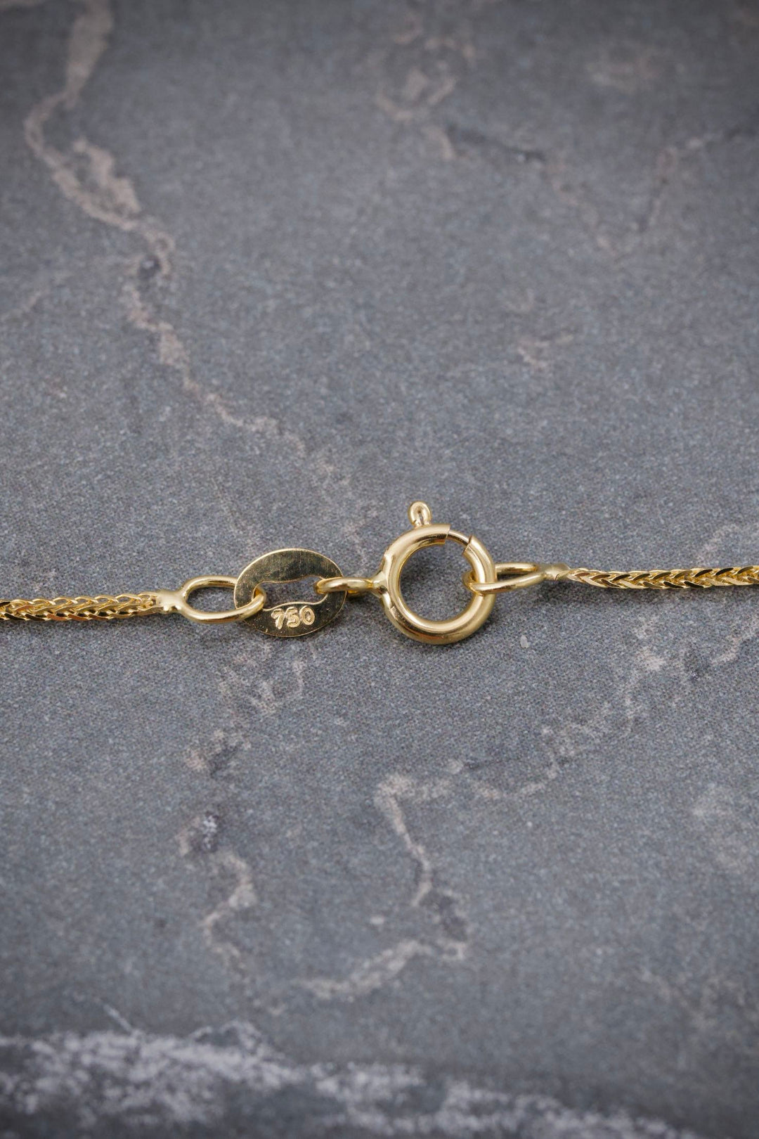 Cadena Franco 1.8gr / 50cm / 0.7mm — Oro Amarillo