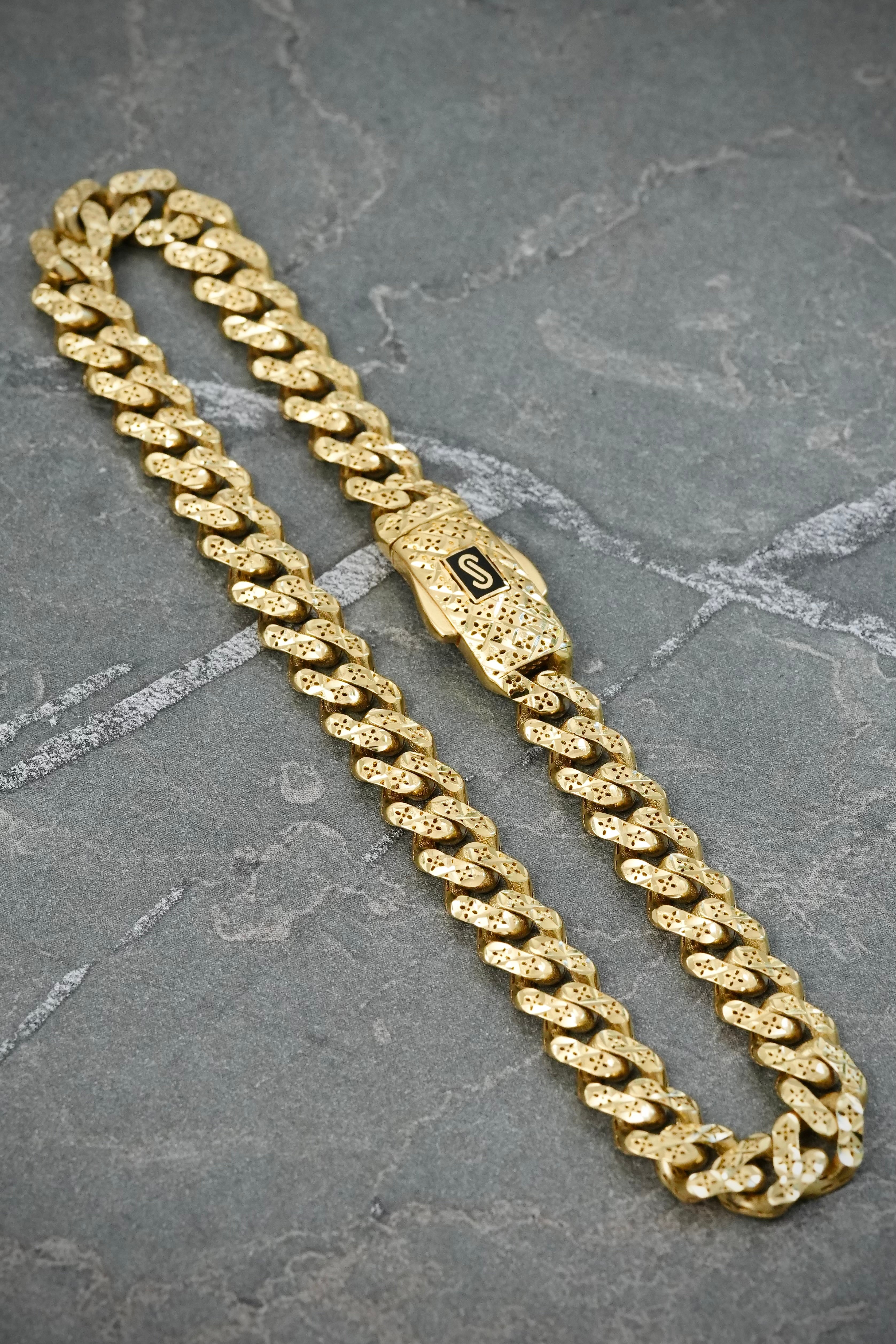 Pulso Monaco 9.2gr / 20.5cm / 6.4mm — Oro Amarillo 18K
