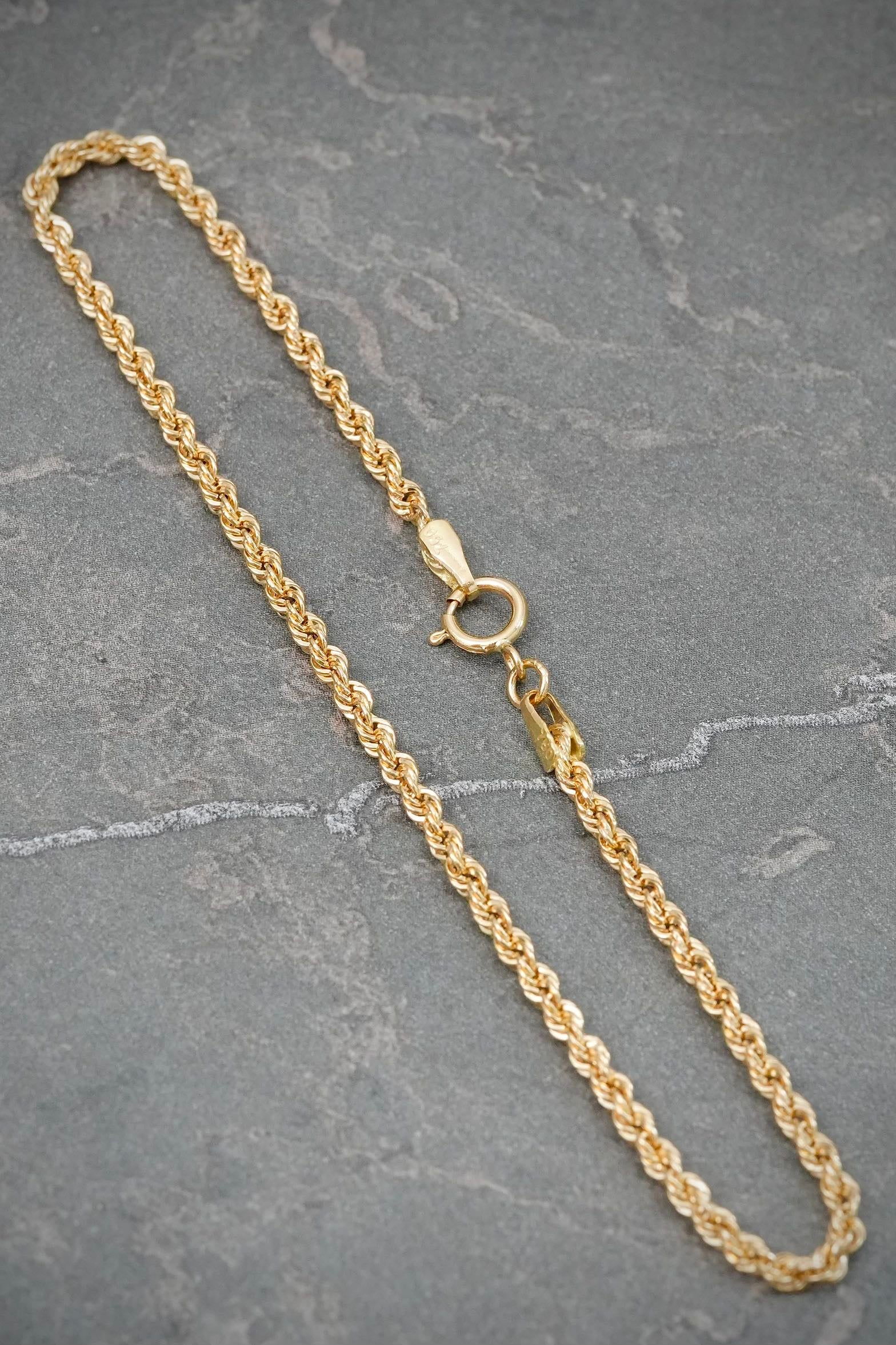 Pulso Lazo 1.1gr / 19.5cm / 2.2mm — Oro Amarillo