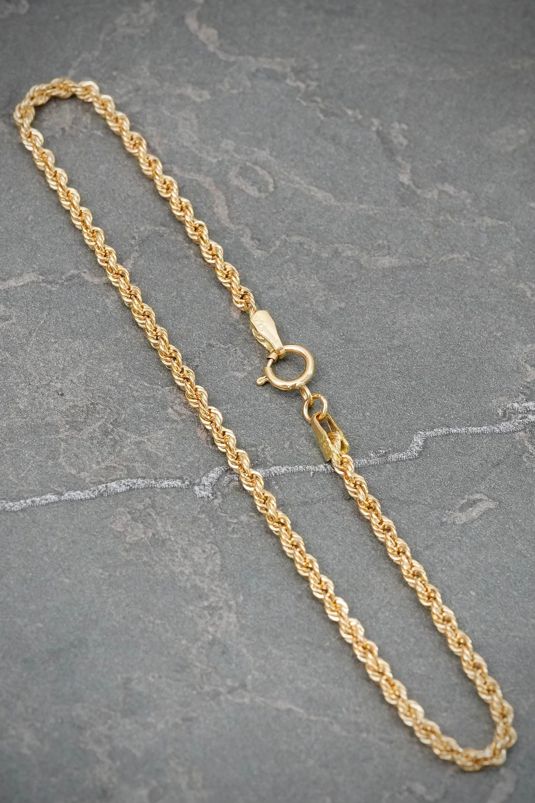 Pulso Lazo 1.1gr / 20cm / 2.2mm — Oro Amarillo