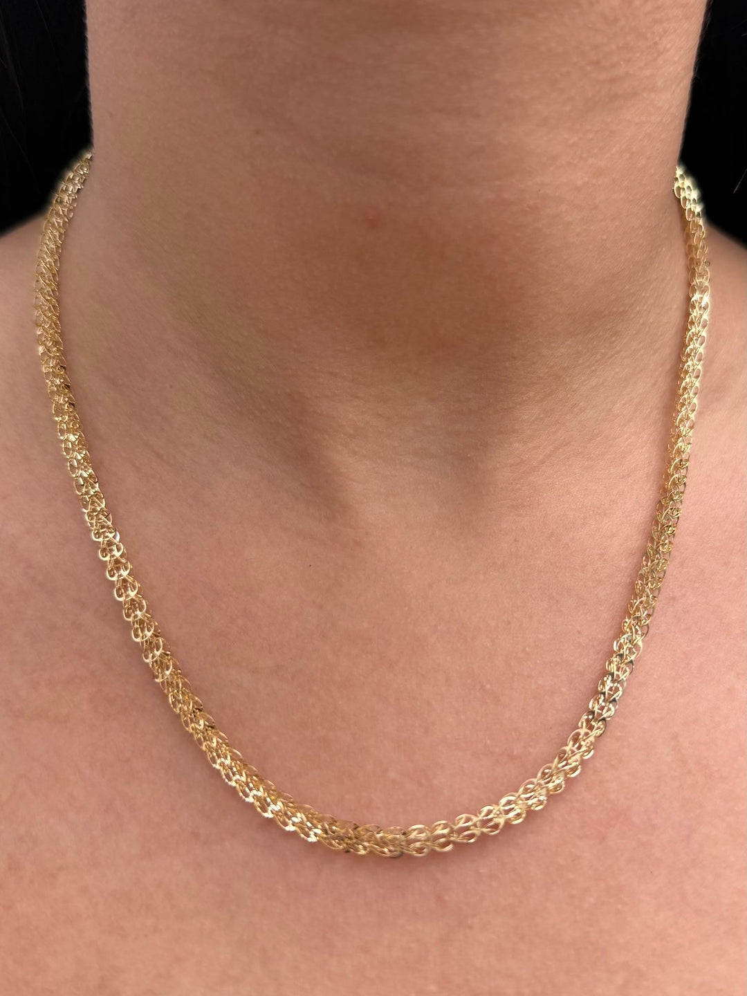 Cadena Franco Especial 5.05gr / 45cm / 3.7mm — Oro Amarillo