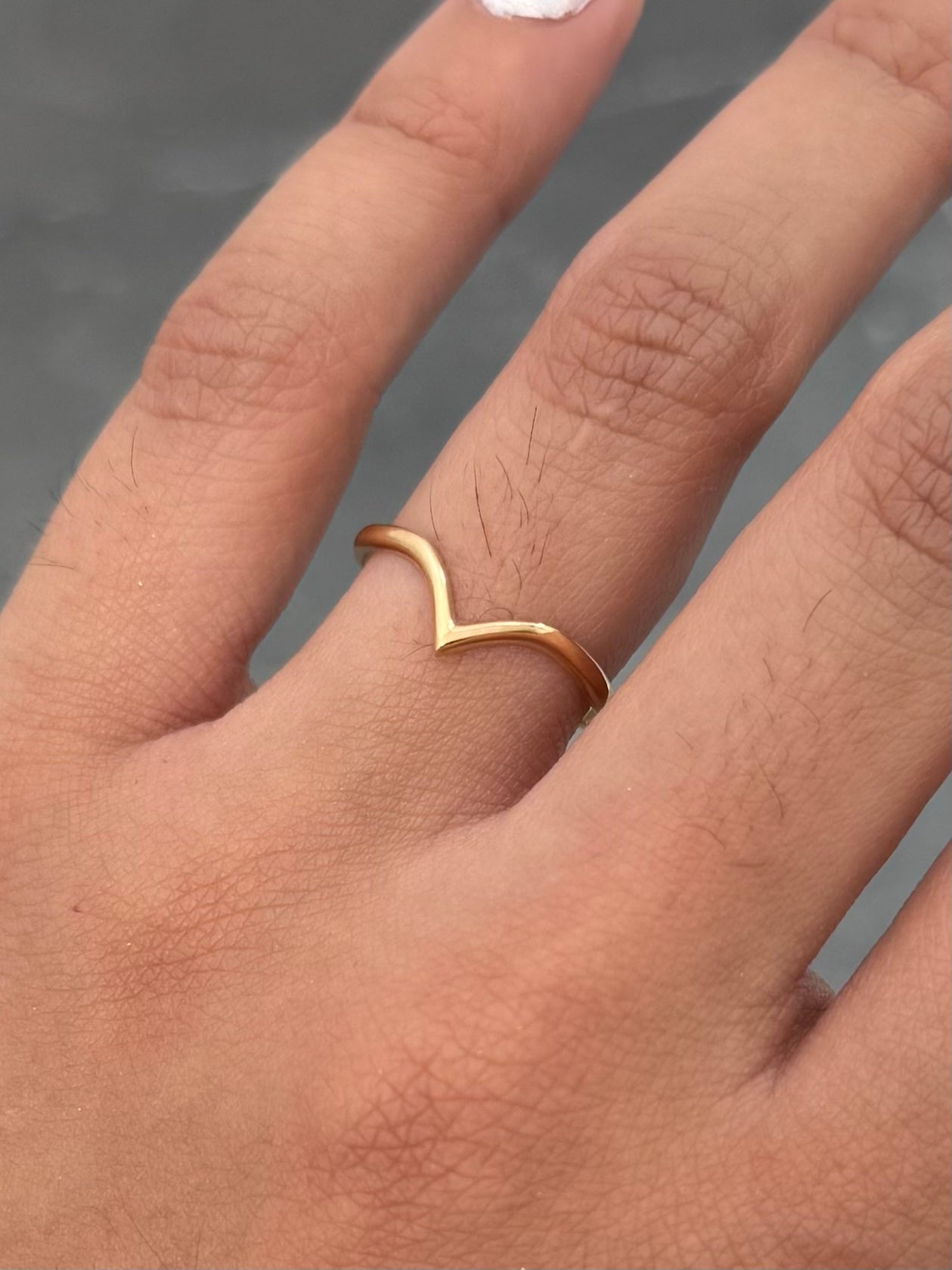 Anillo 1.15gr / Talla 6 1/2 — Oro Amarillo