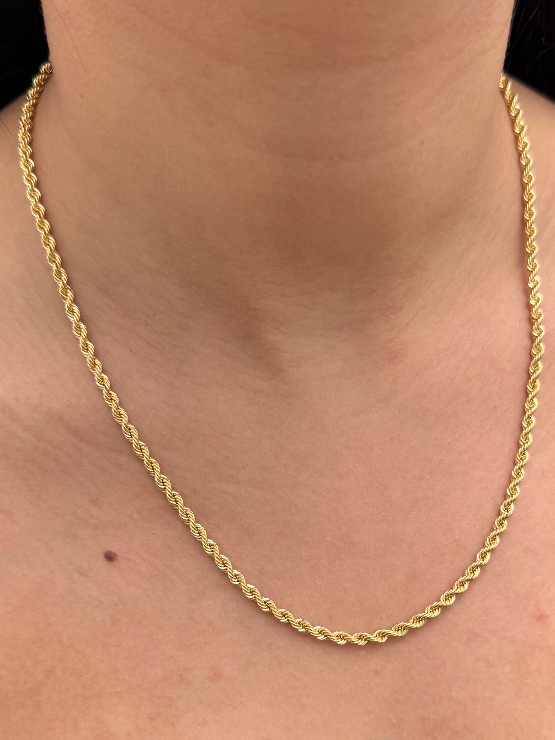 Cadena lazo 6.8gr / Largo 50cm — Oro Amarillo