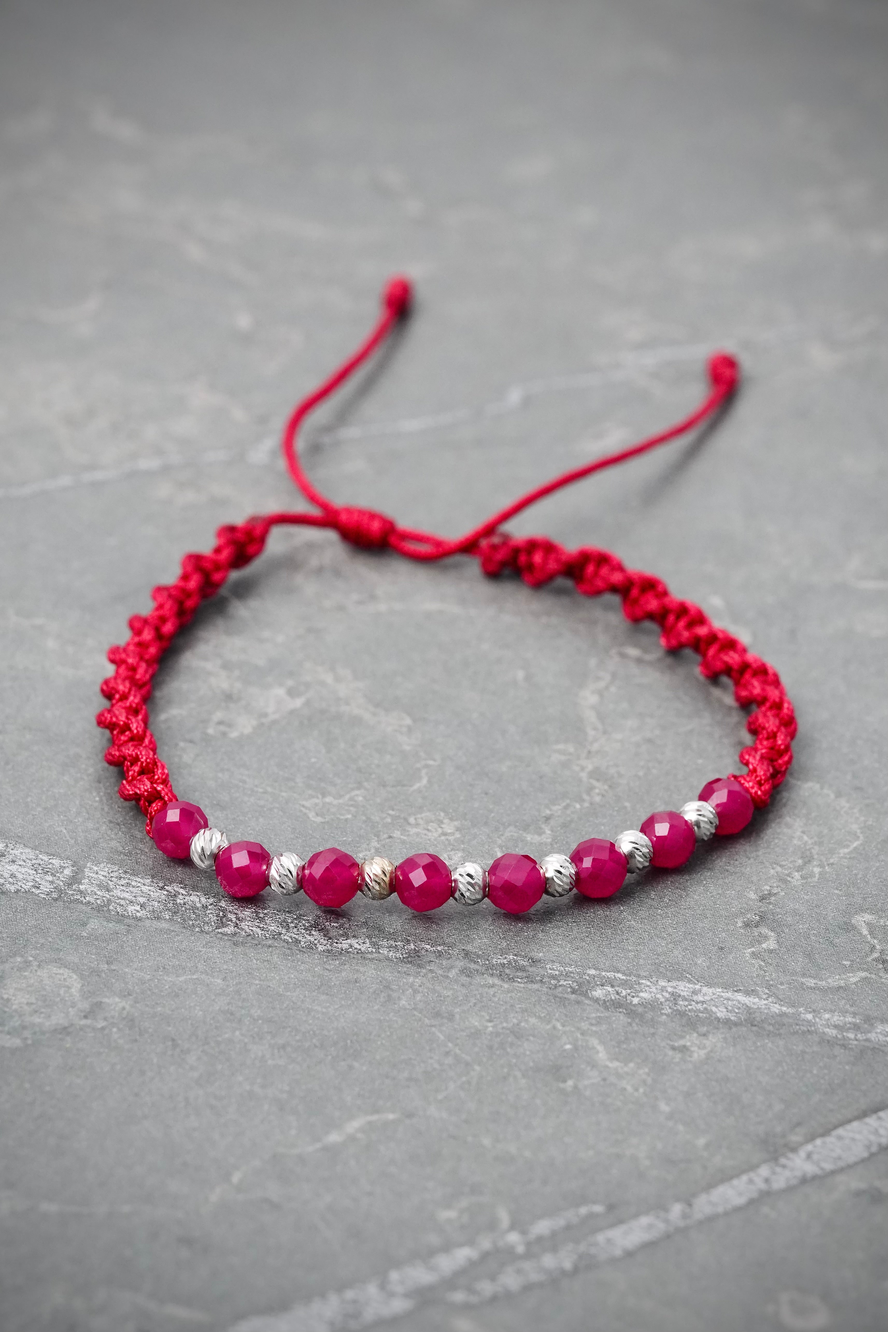 Pulsera Energetica 0.25gr — Oro Blanco