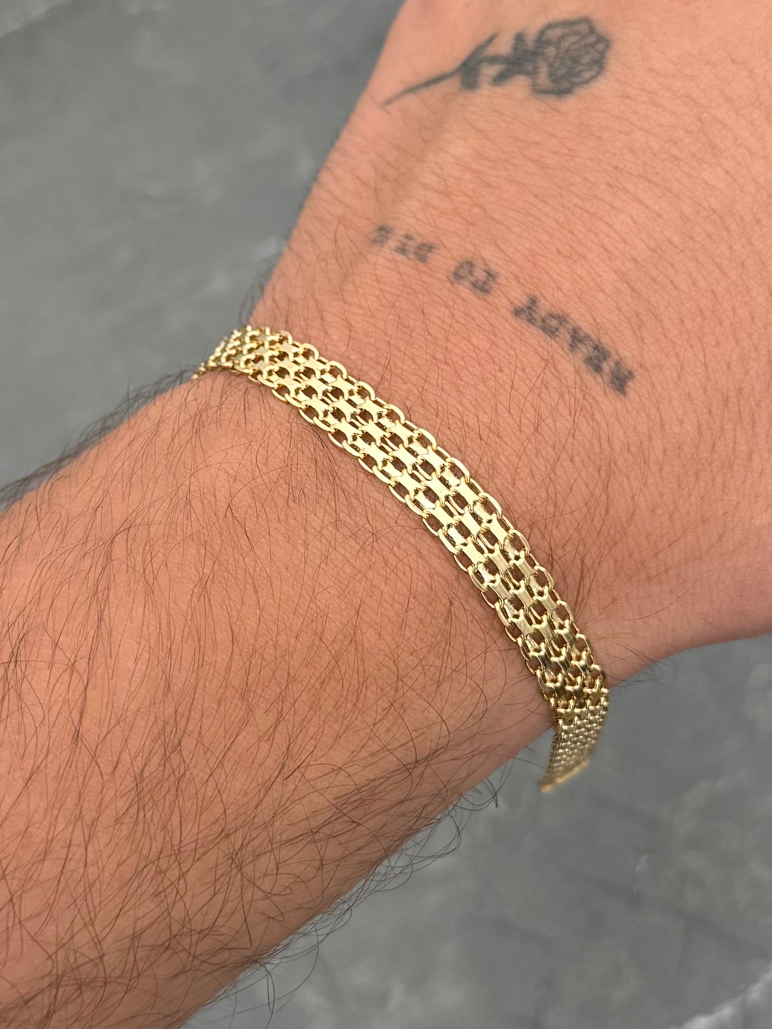 Pulso Chino 7.55gr / 16cm / 7.5mm — Oro Amarillo