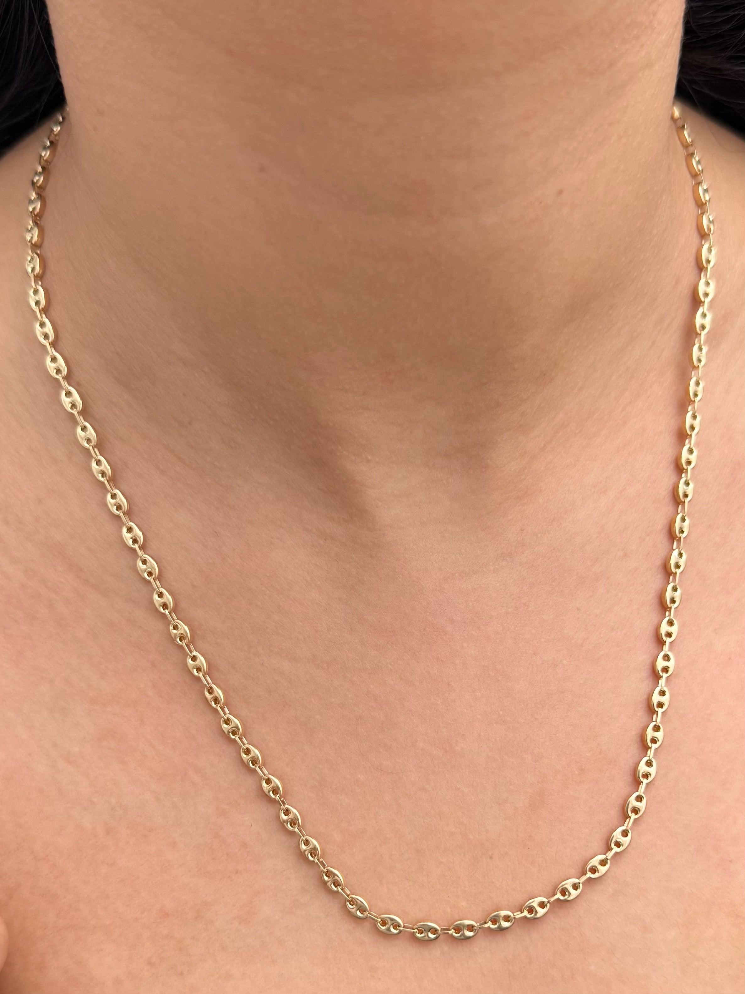Cadena gc 6.3gr / Largo 50cm — Oro Amarillo