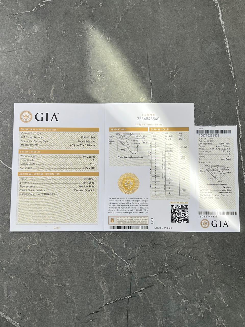 Diamante BLanco 50Pts (Joya) B