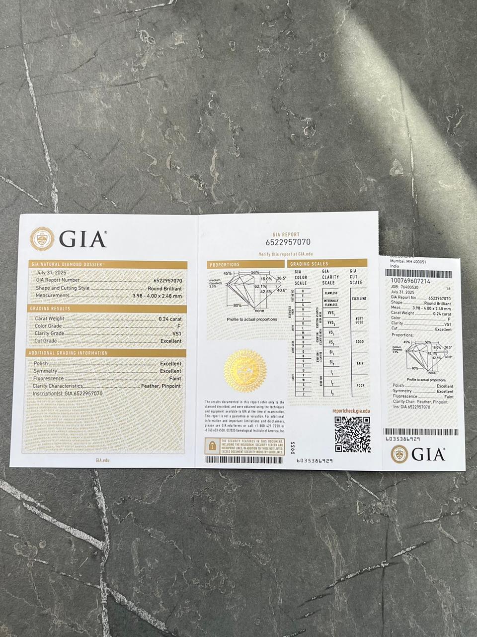 Diamante Blanco 24Pts (Joya) B