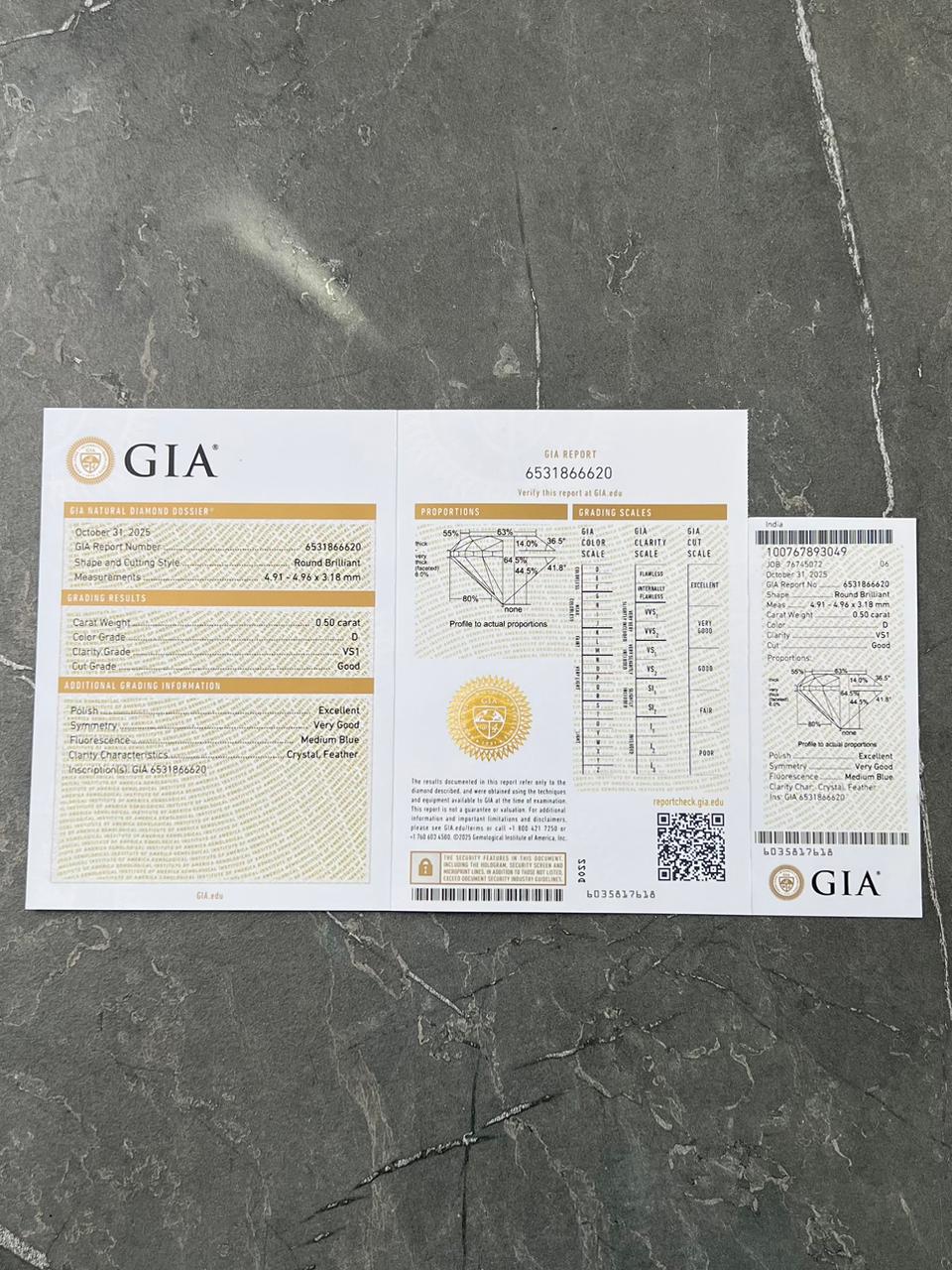 Diamante Blanco 50pts (Joya) B