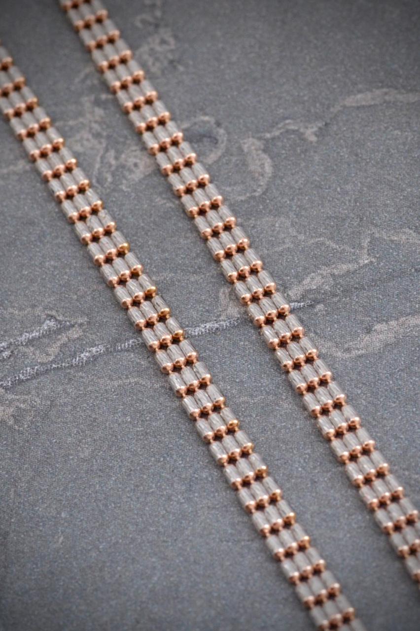 Cadena canutillo 9.05gr / Largo 65cm / Dos Oros italy +4 B